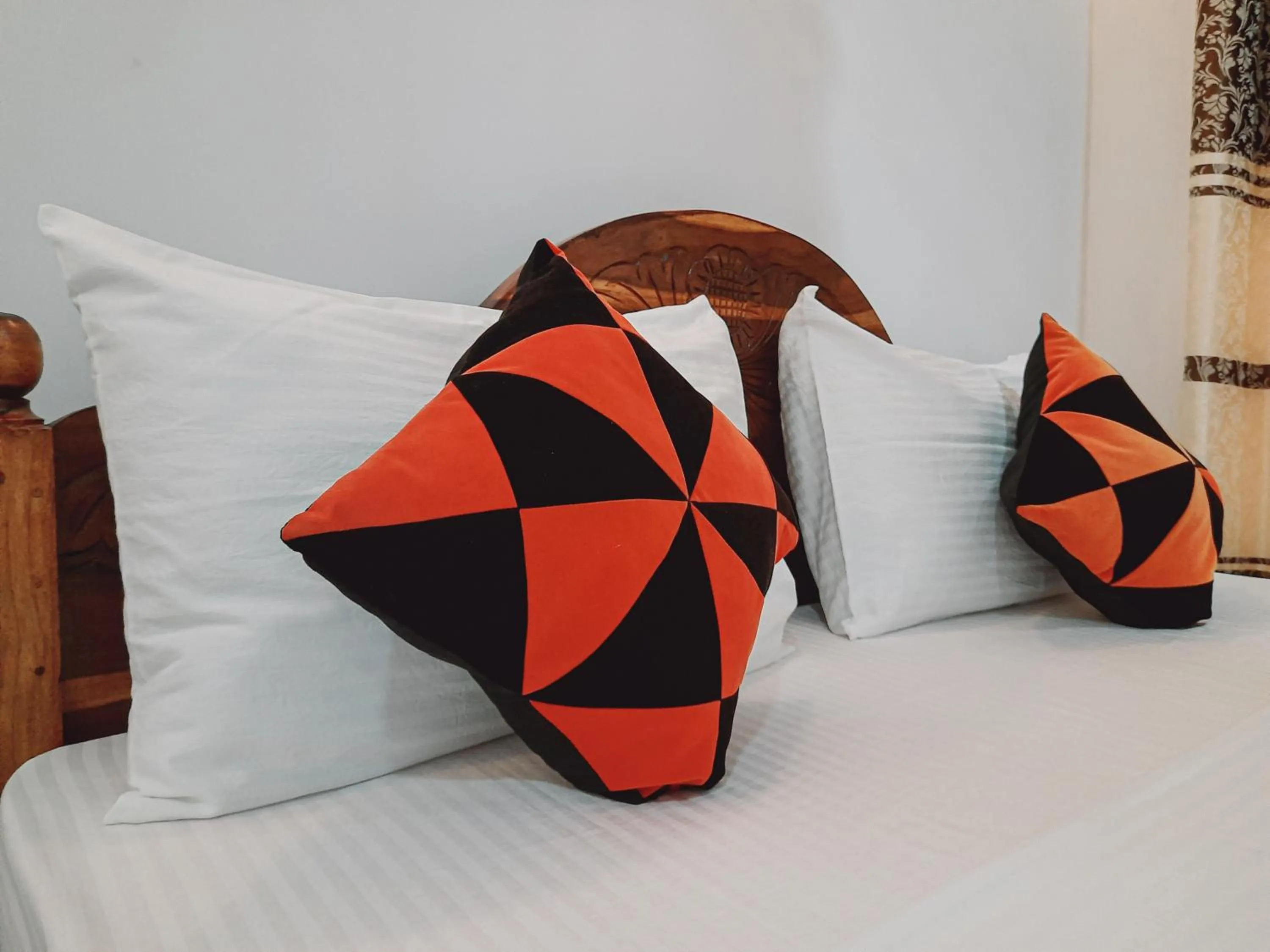 Bed in Sigiri Dasa Home stay