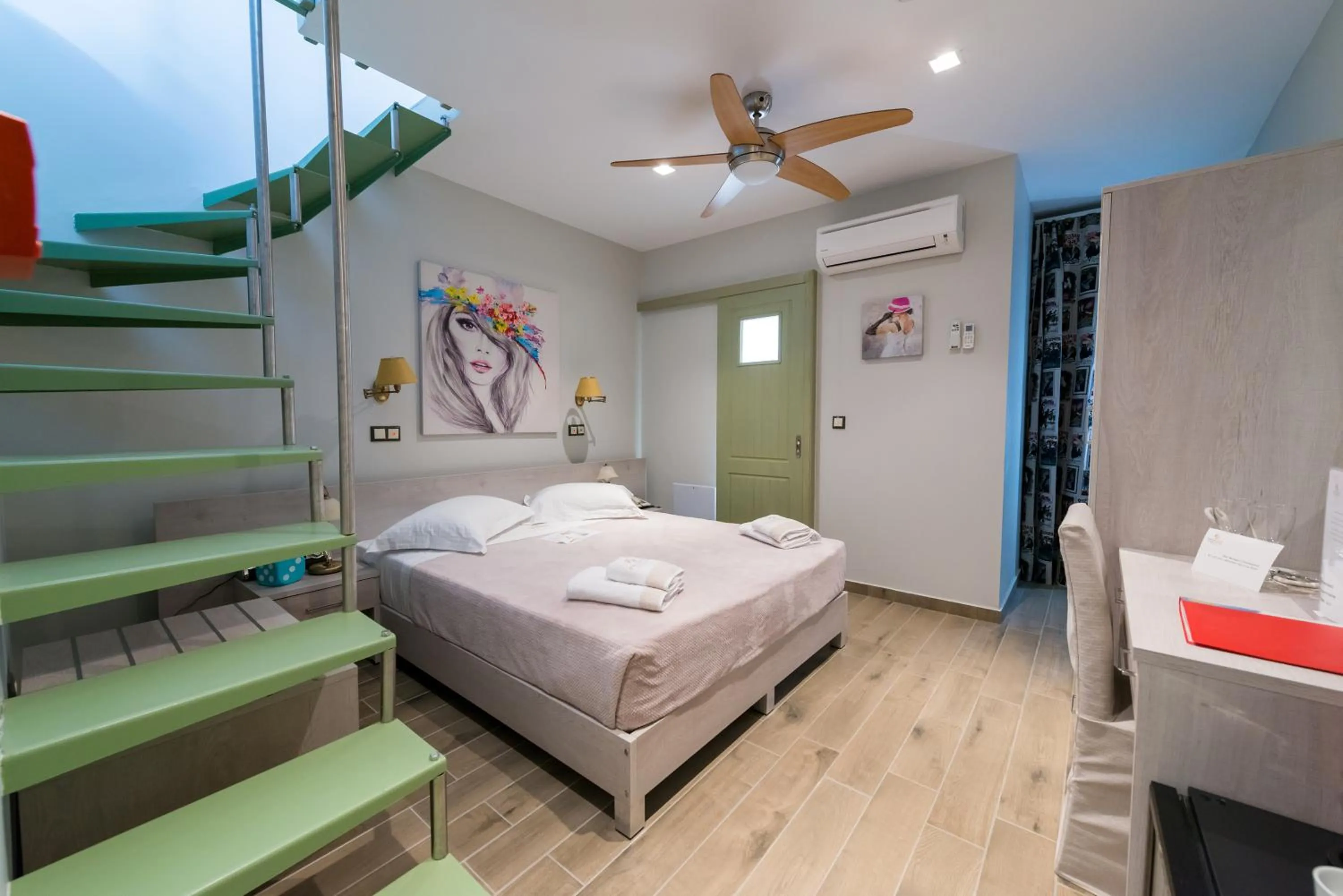 Bedroom in Fiscardonna Luxury Suites