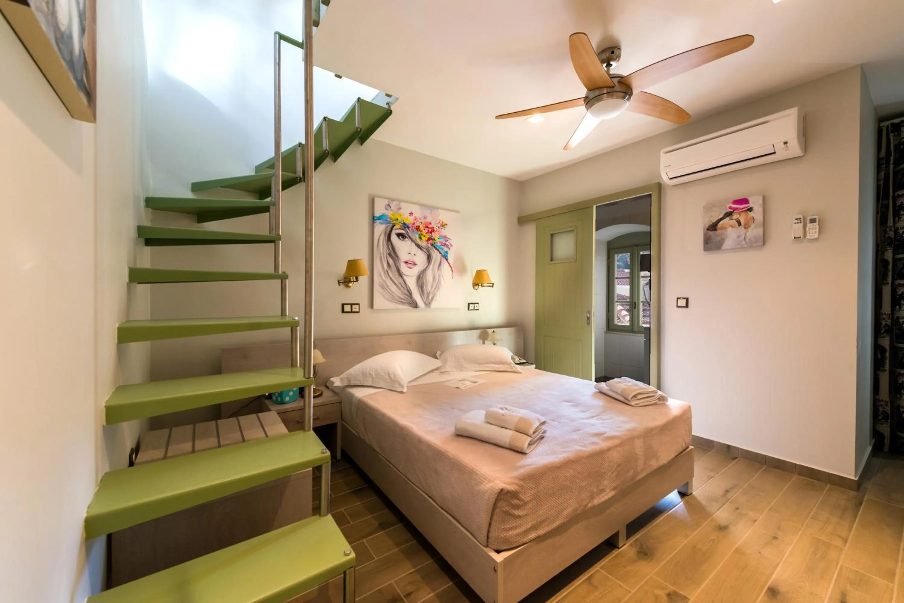 Bedroom in Fiscardonna Luxury Suites