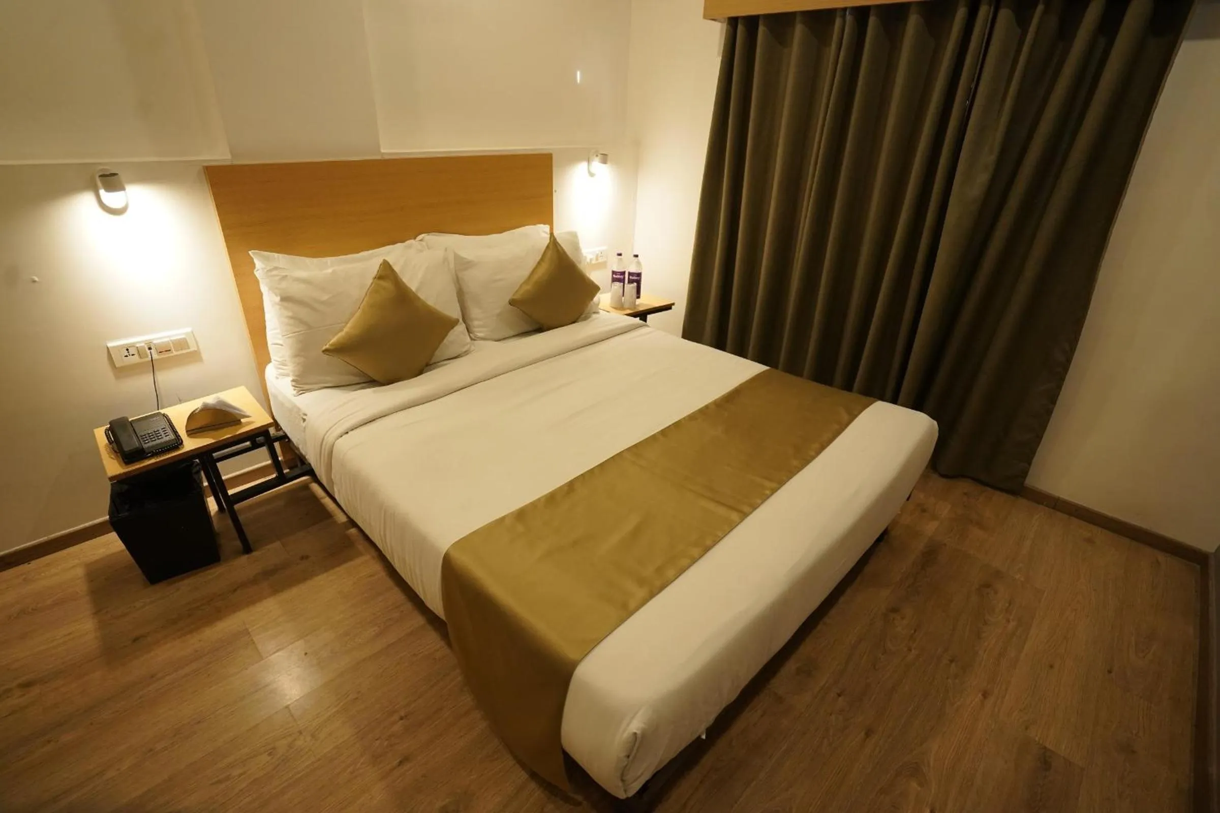 Bed in The Byke Business Hotel Landmark