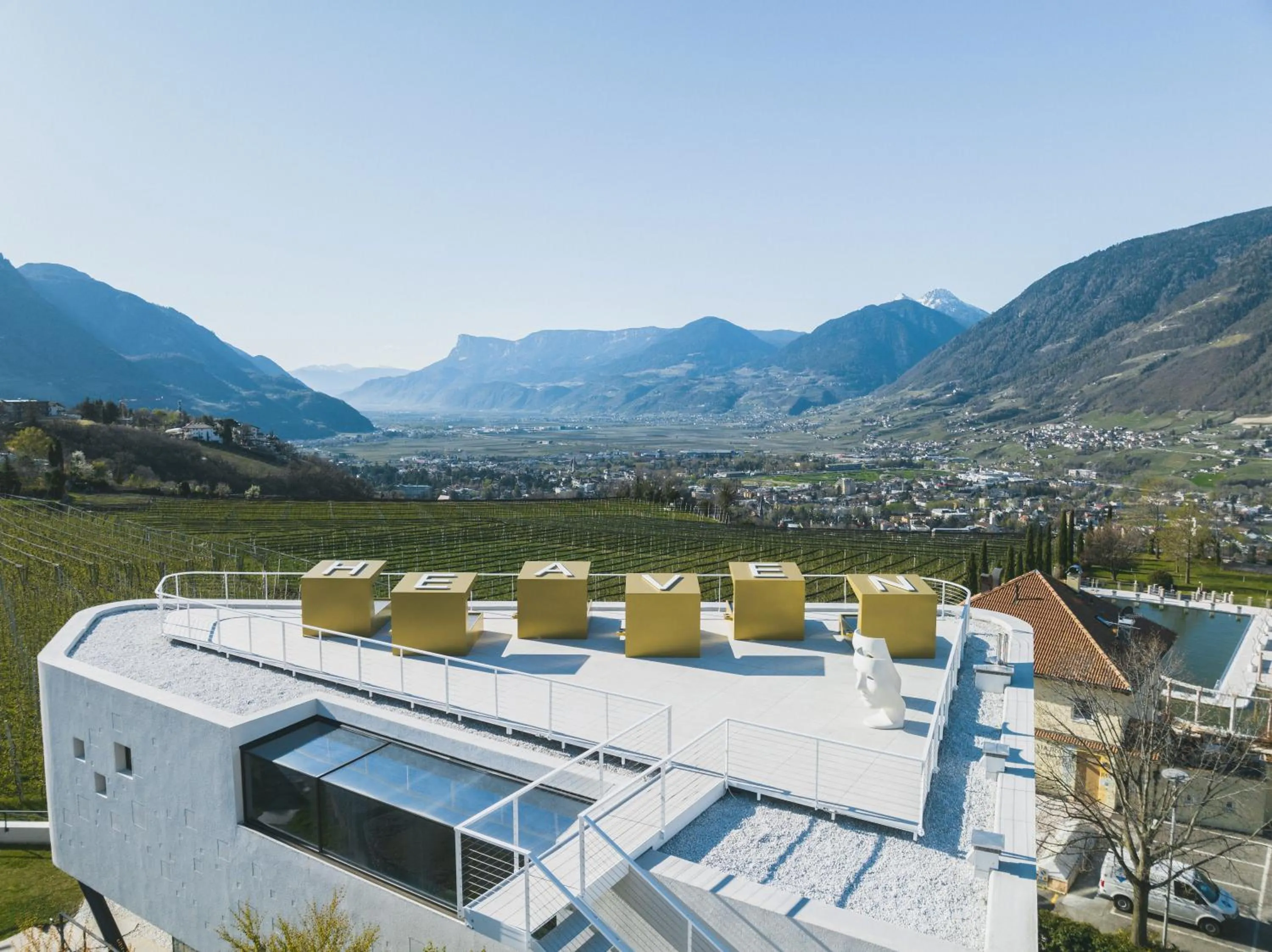 Natural landscape in Hotel Gartner