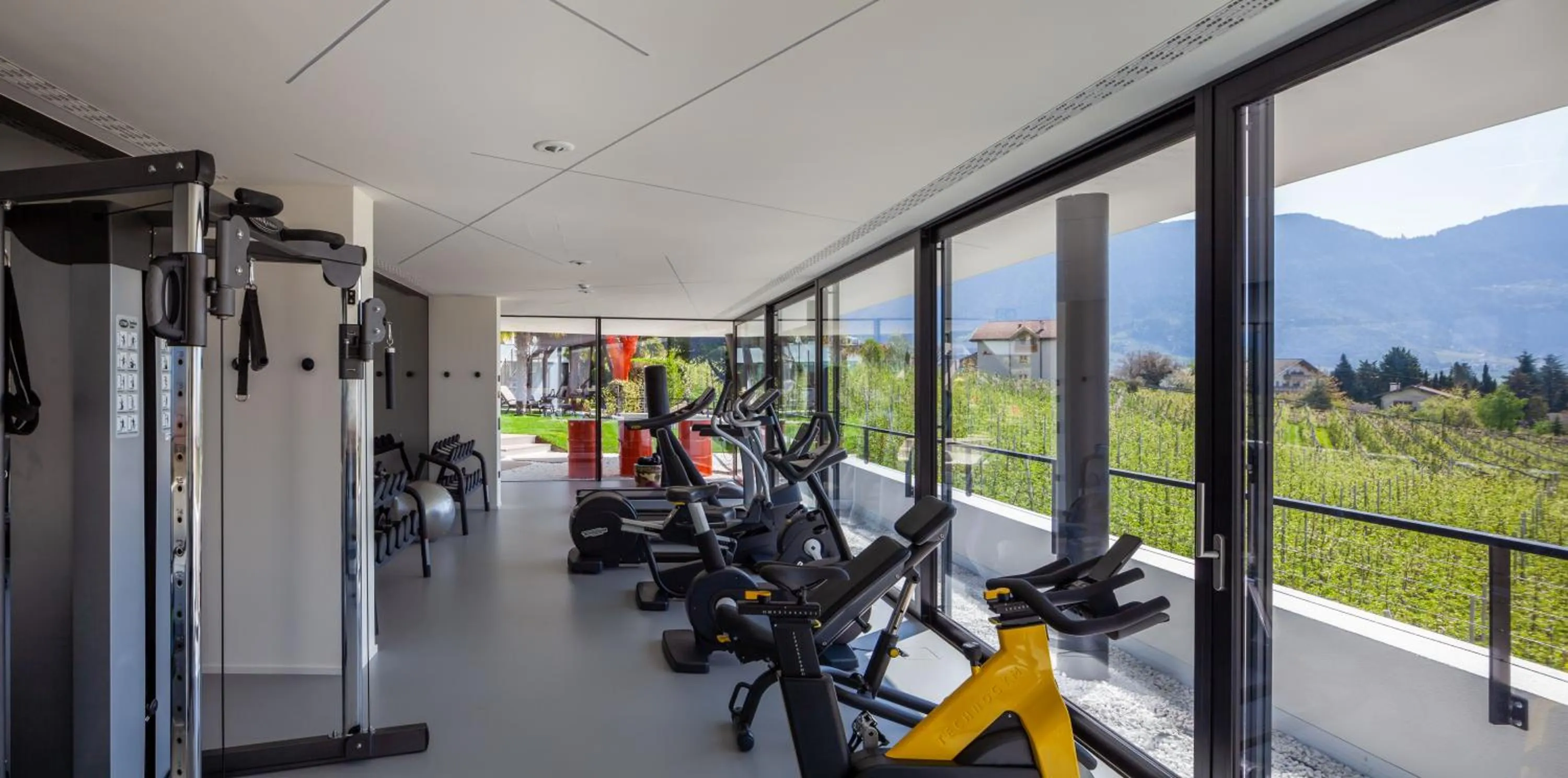 Fitness centre/facilities in Hotel Gartner