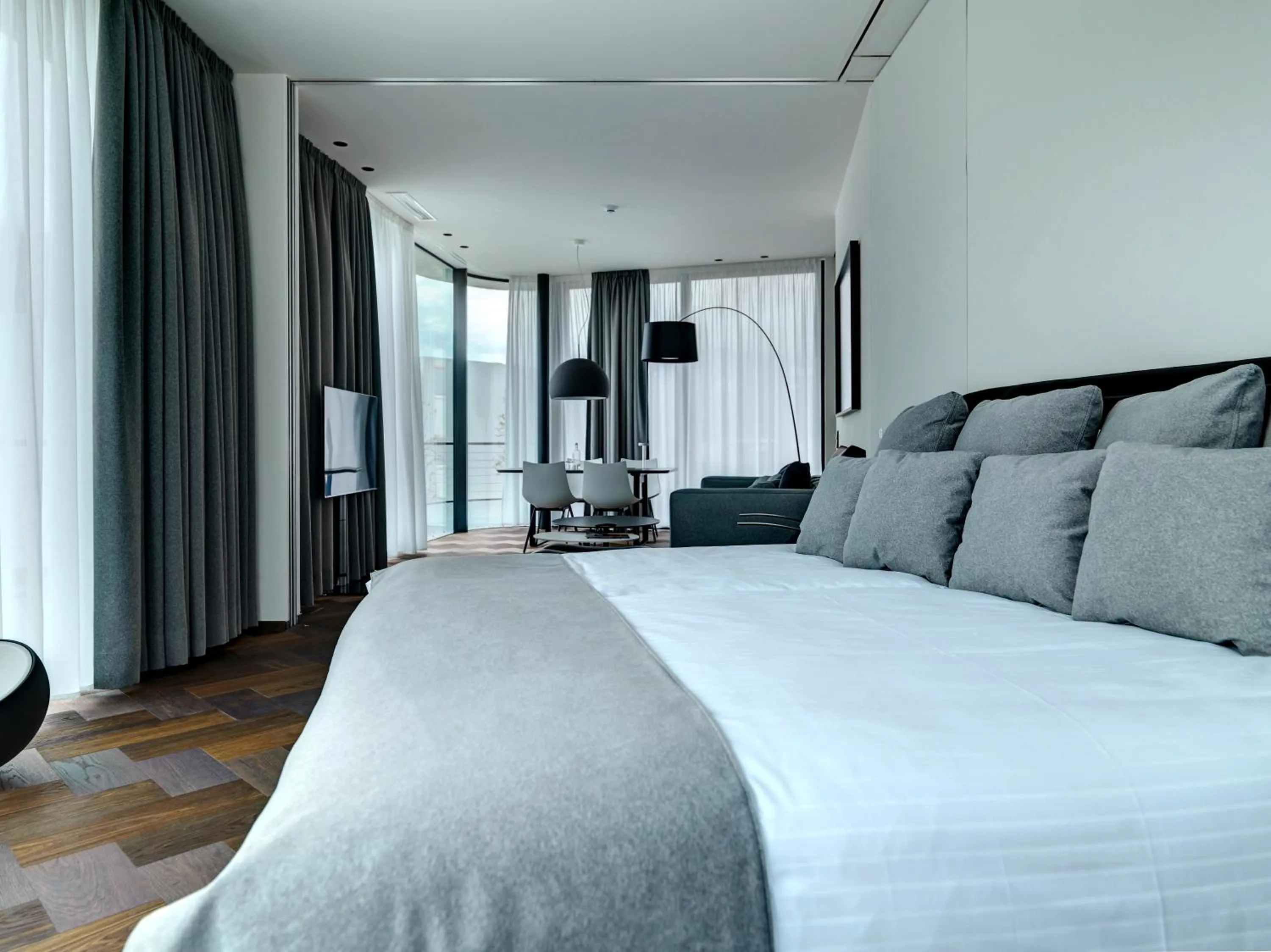 Bed in Hotel Gartner