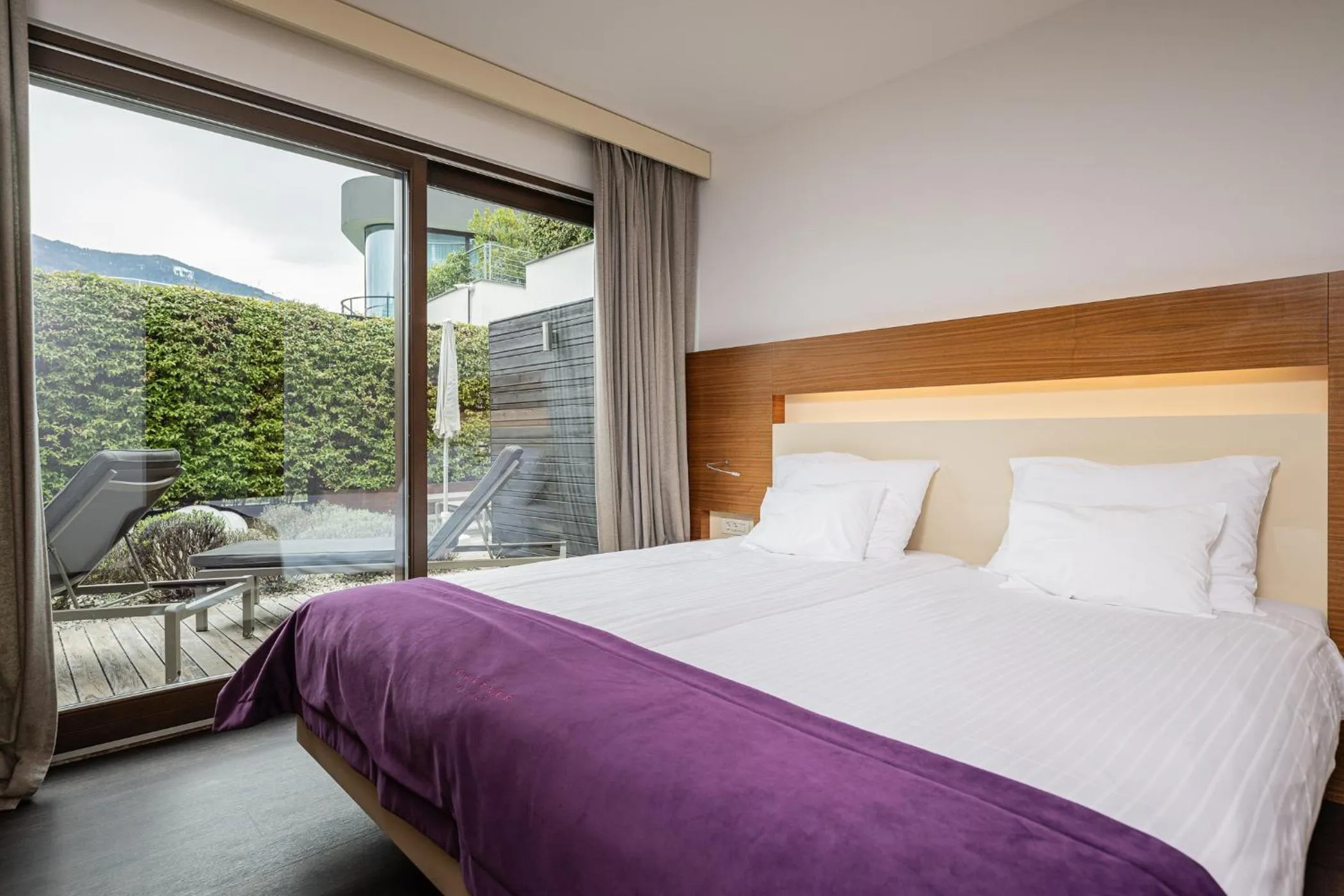 Bed in Hotel Gartner