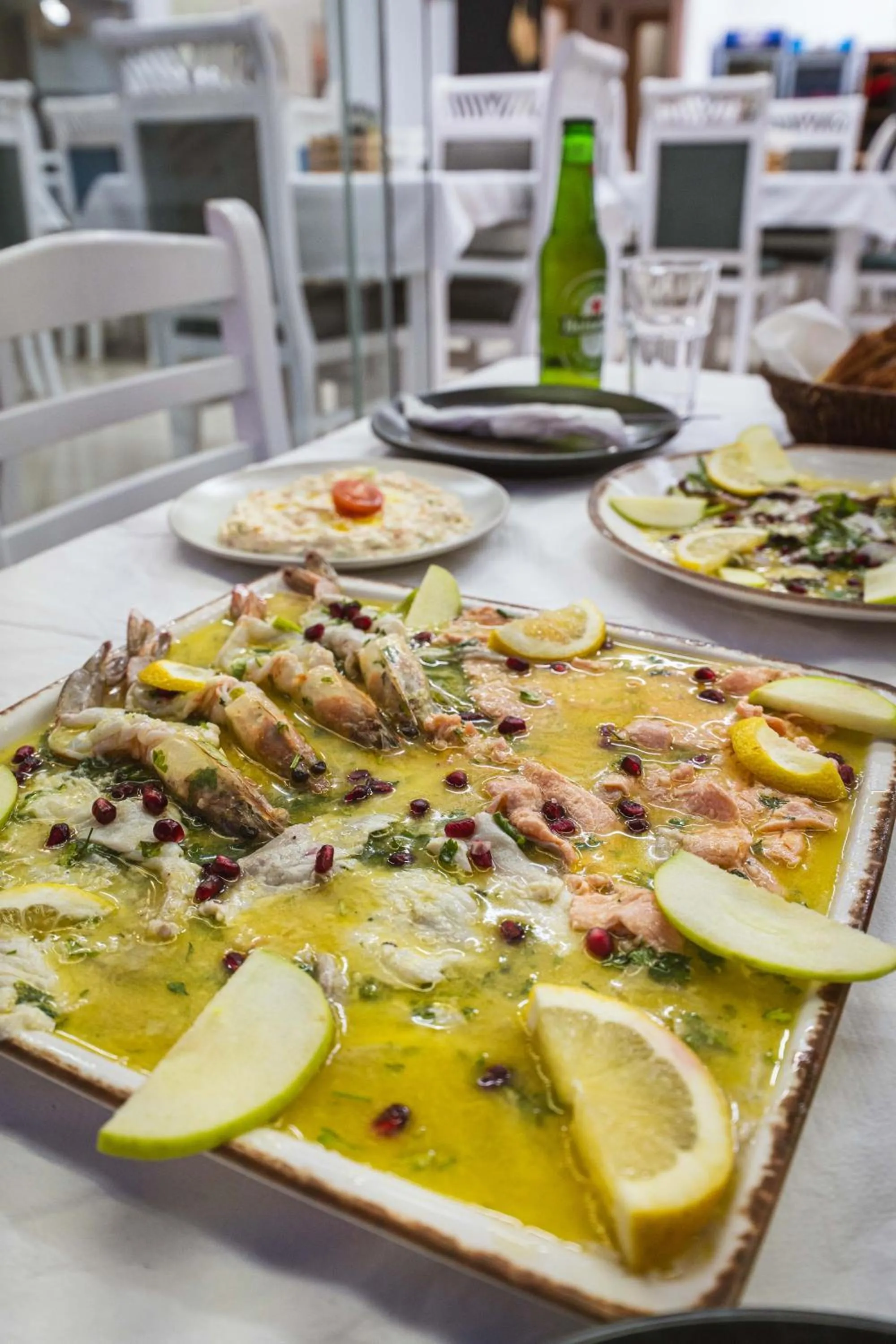 Food and drinks in EROS HOTEL Ksamil