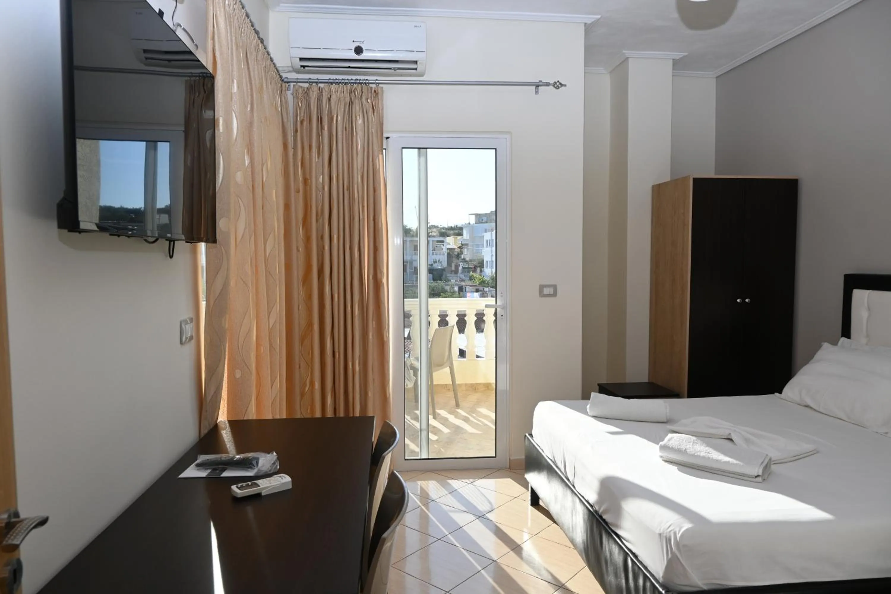 Photo of the whole room, Bed in EROS HOTEL Ksamil