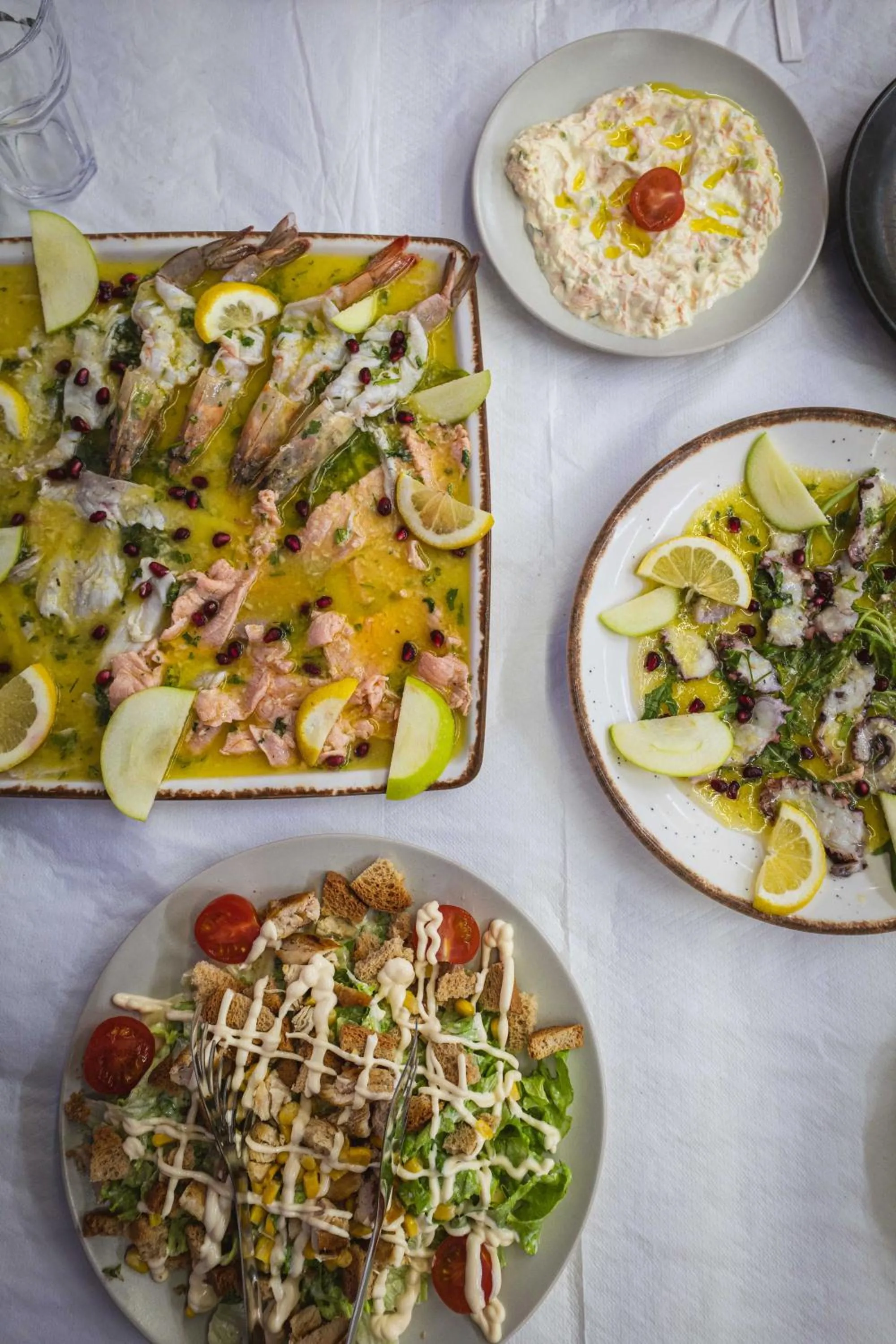 Food in EROS HOTEL Ksamil
