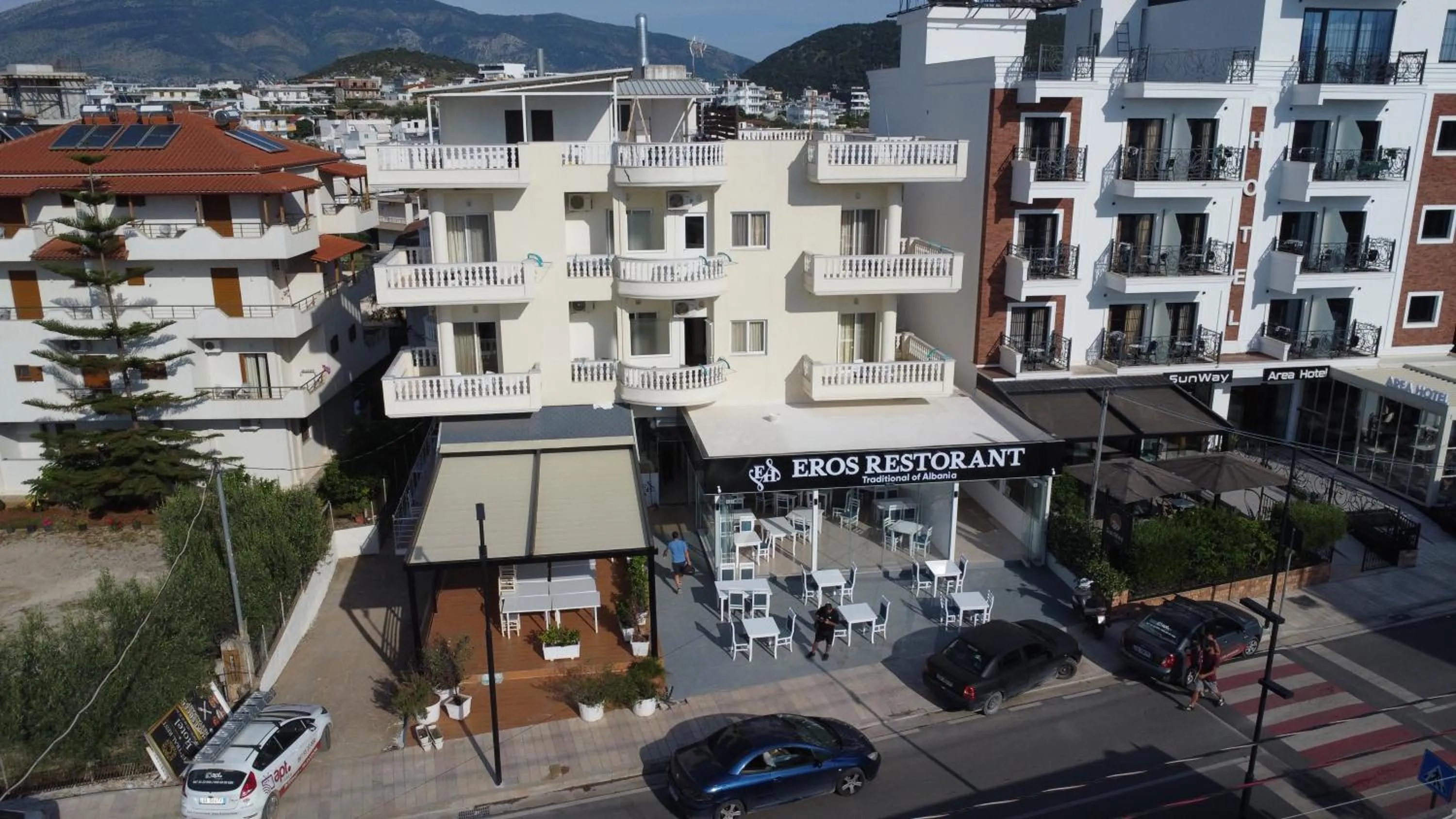 Property building in EROS HOTEL Ksamil