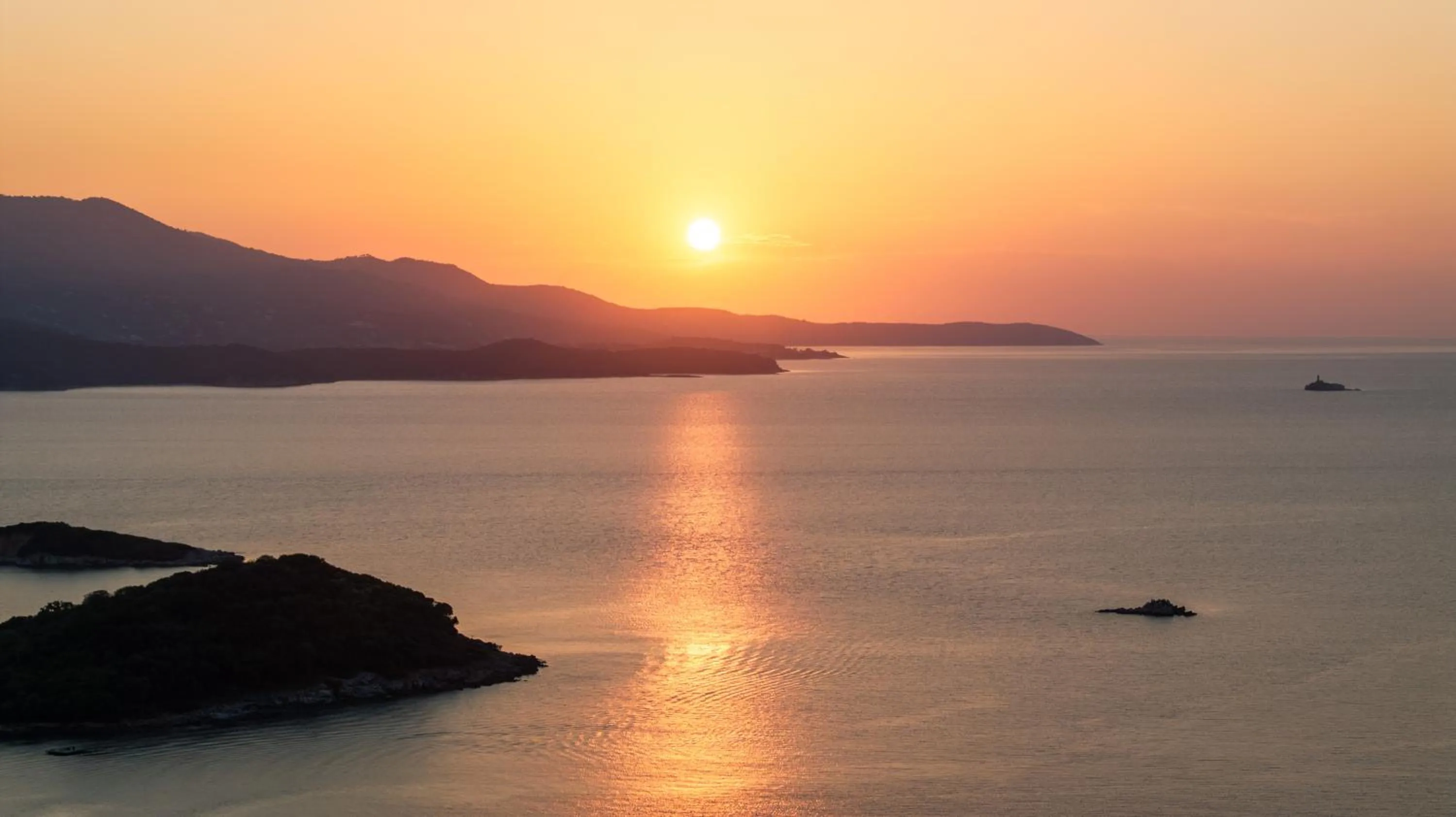 Sea view in EROS HOTEL Ksamil