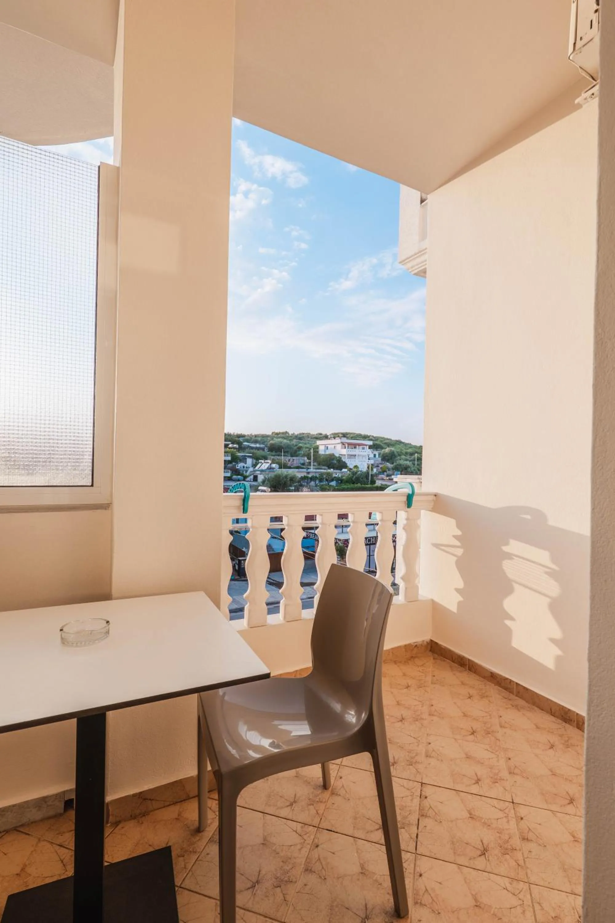 Balcony/Terrace in EROS HOTEL Ksamil