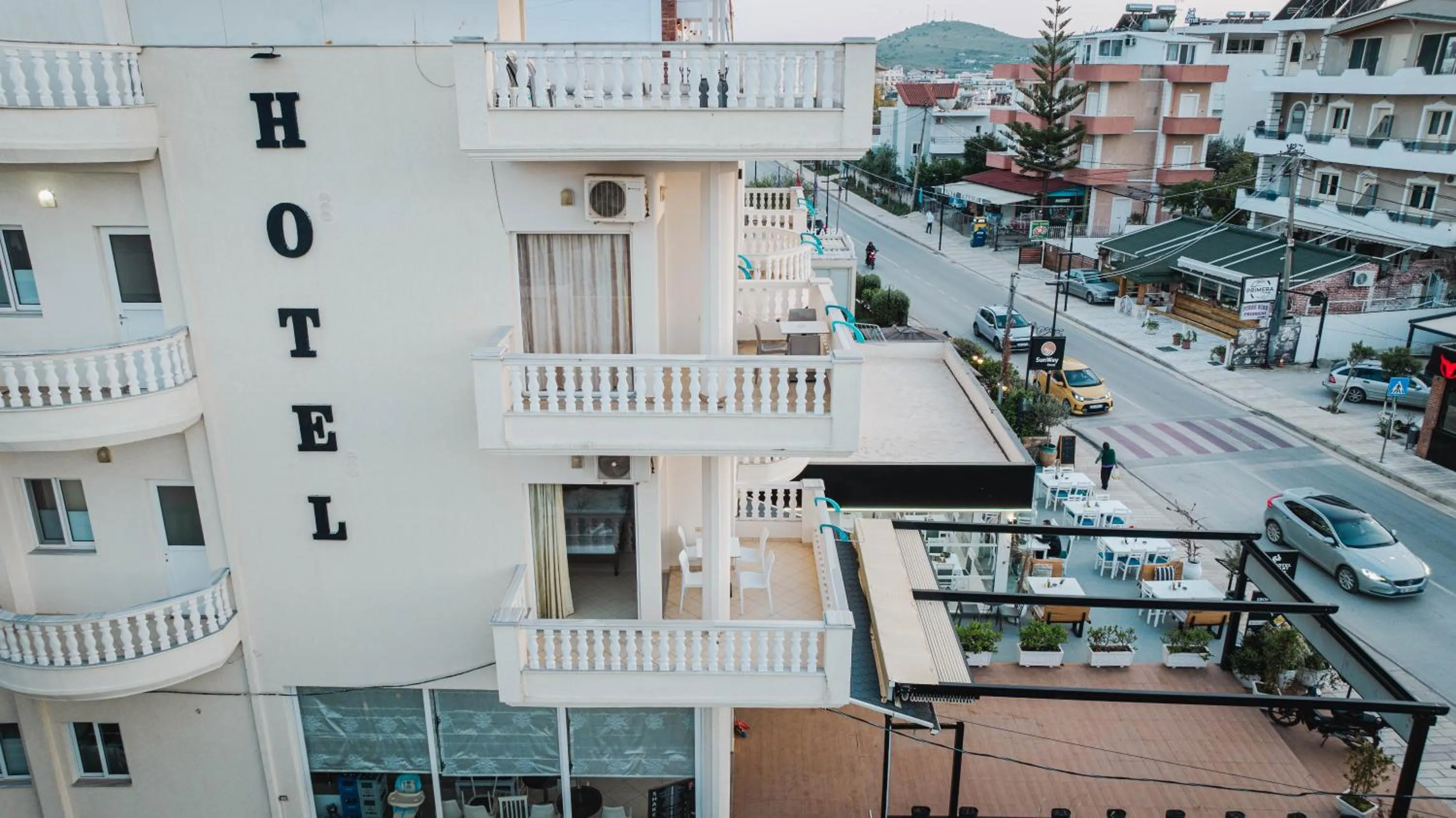 Property building in EROS HOTEL Ksamil
