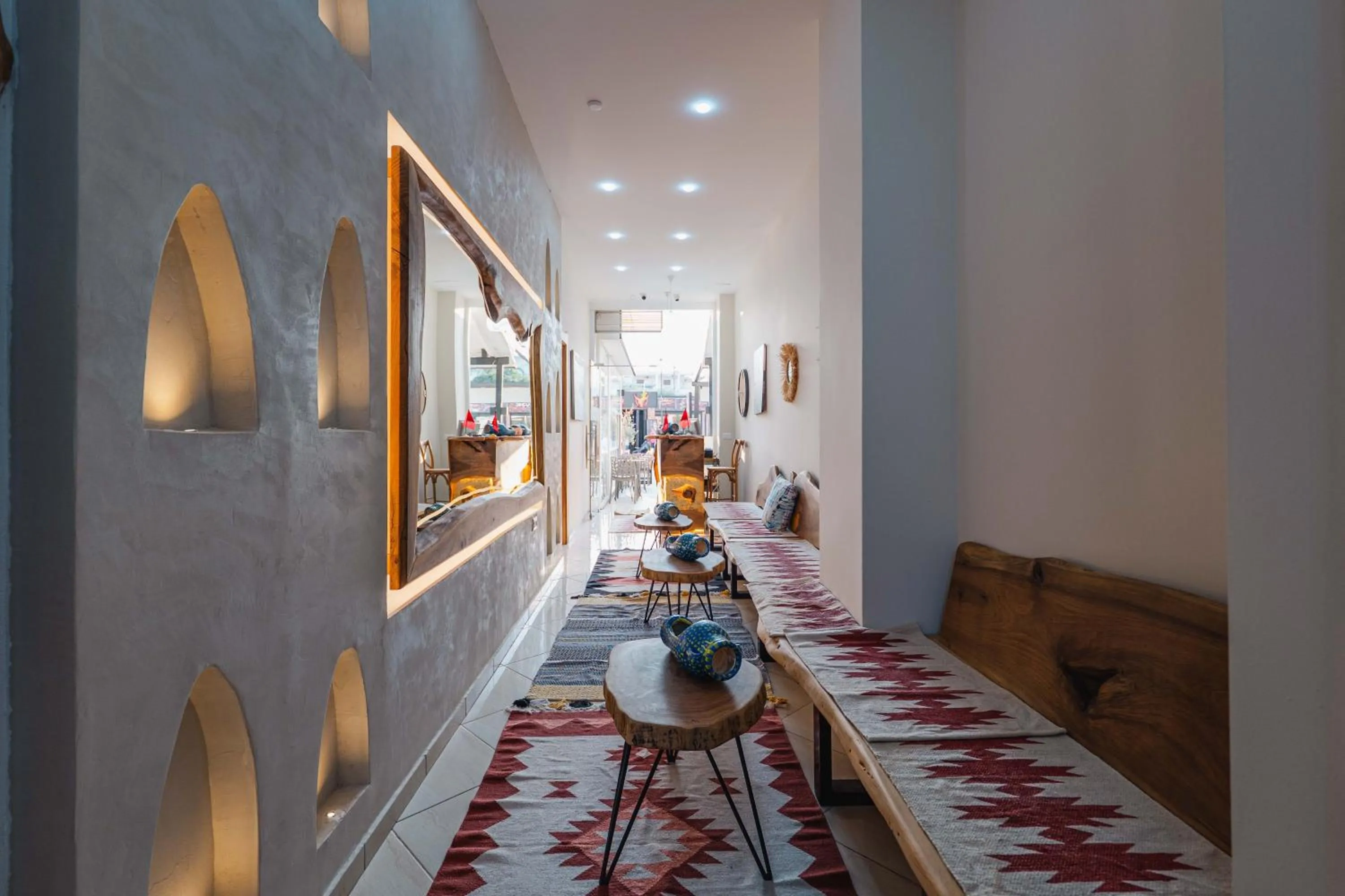 Lobby or reception in EROS HOTEL Ksamil
