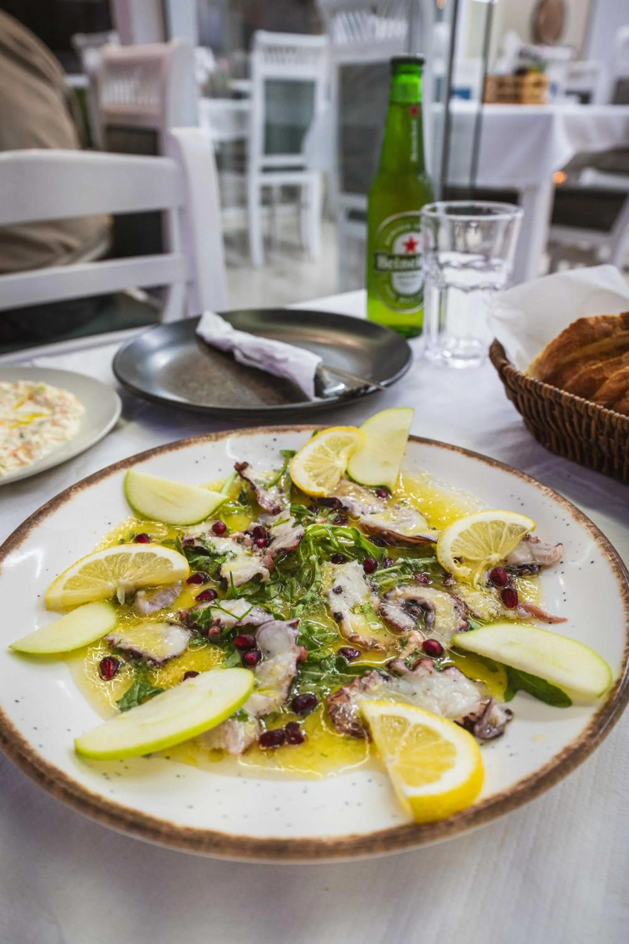 Food in EROS HOTEL Ksamil