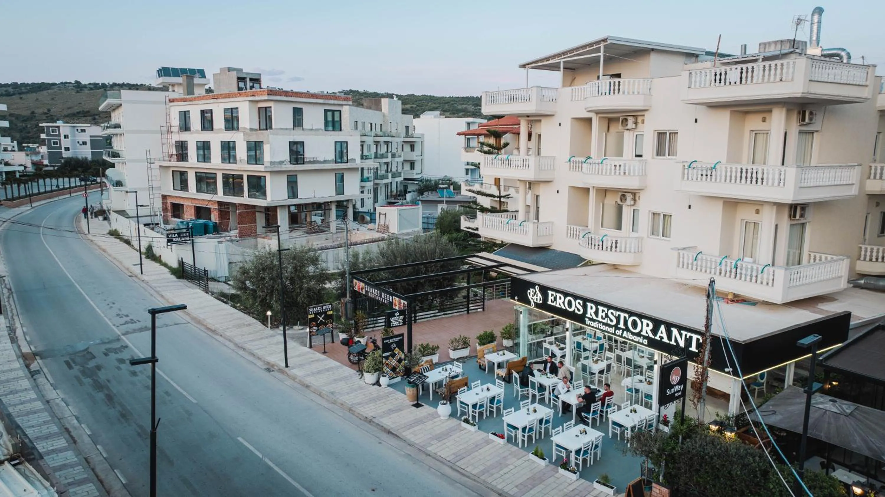 Property building in EROS HOTEL Ksamil