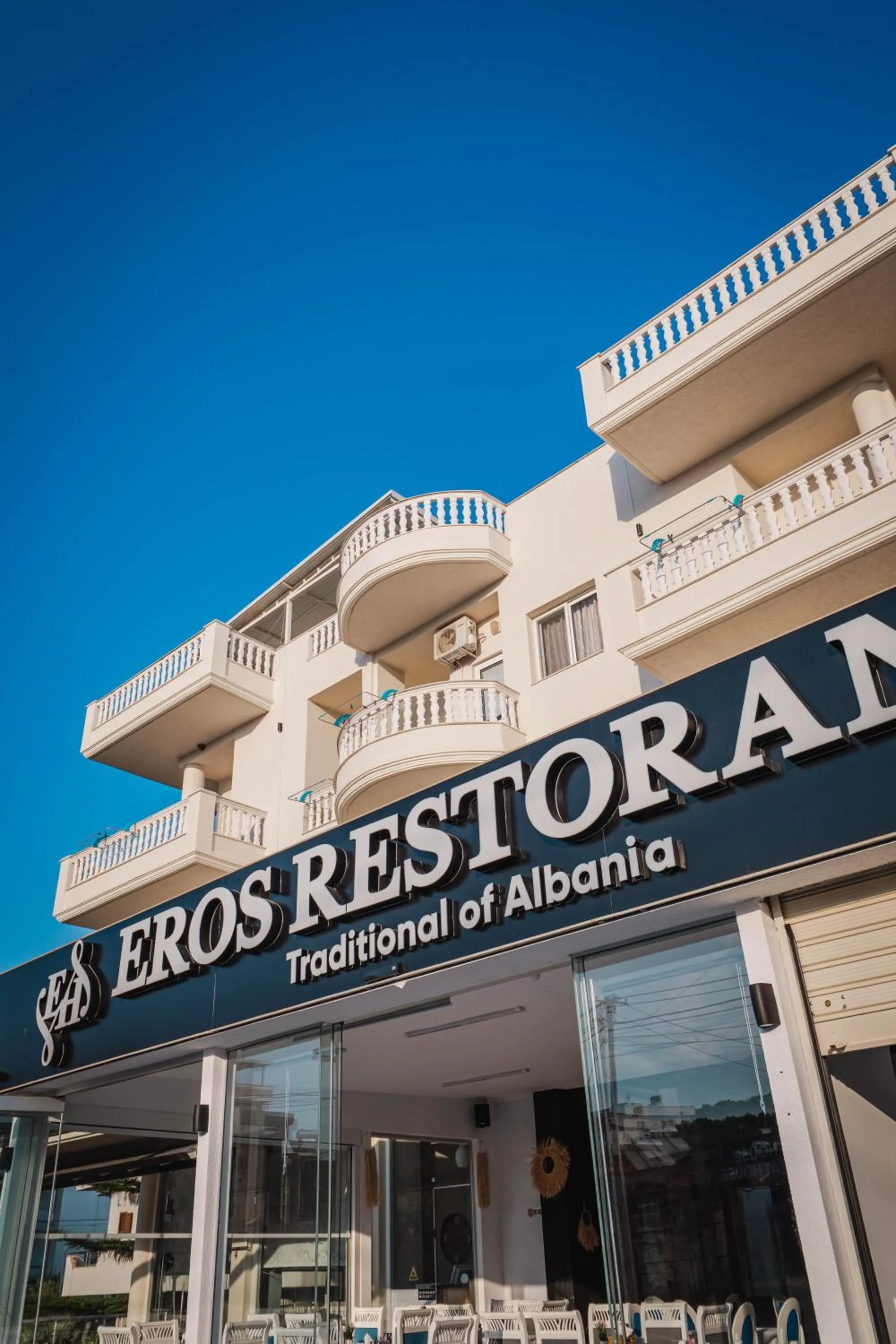 Property building in EROS HOTEL Ksamil