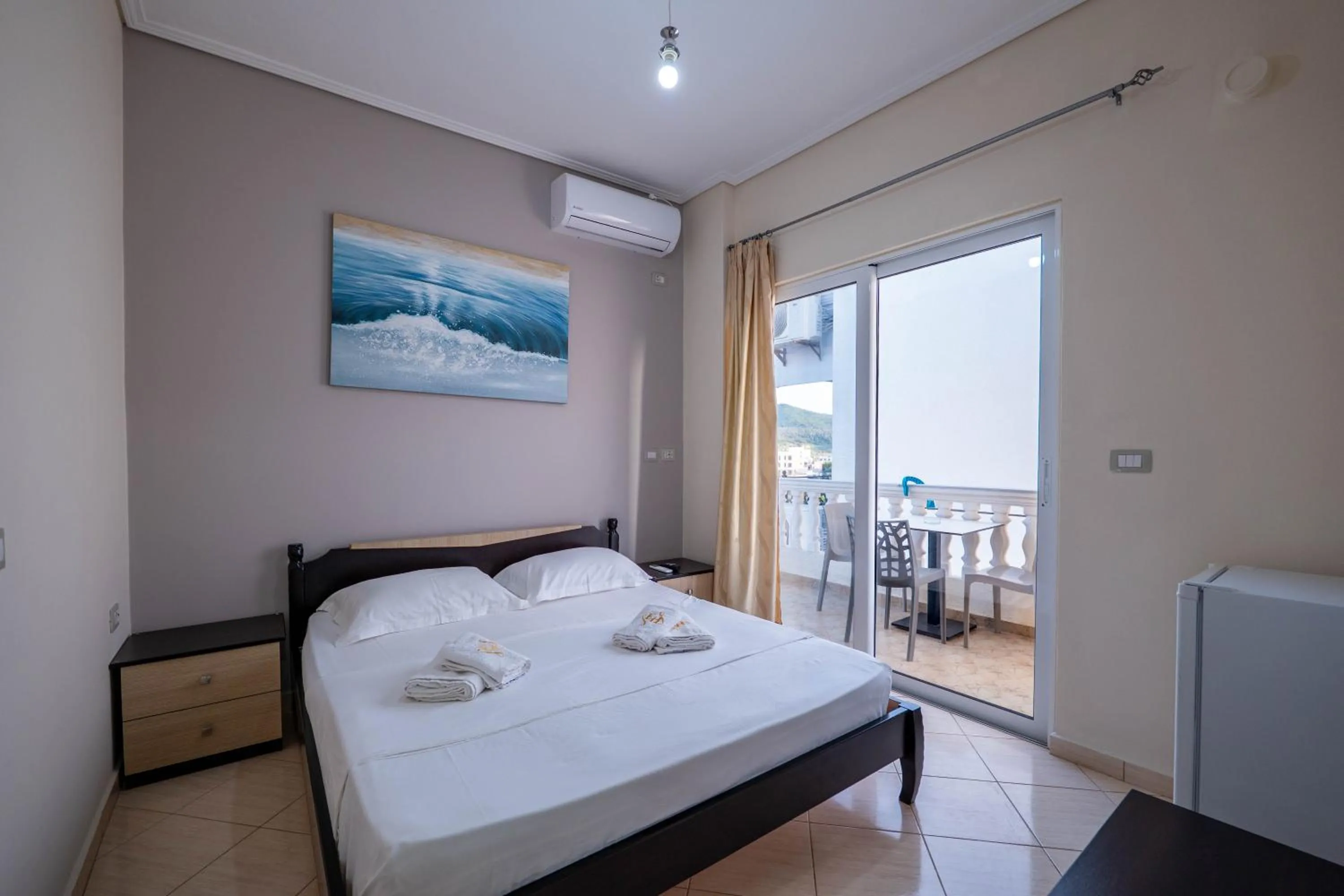 Bedroom, Bed in EROS HOTEL Ksamil