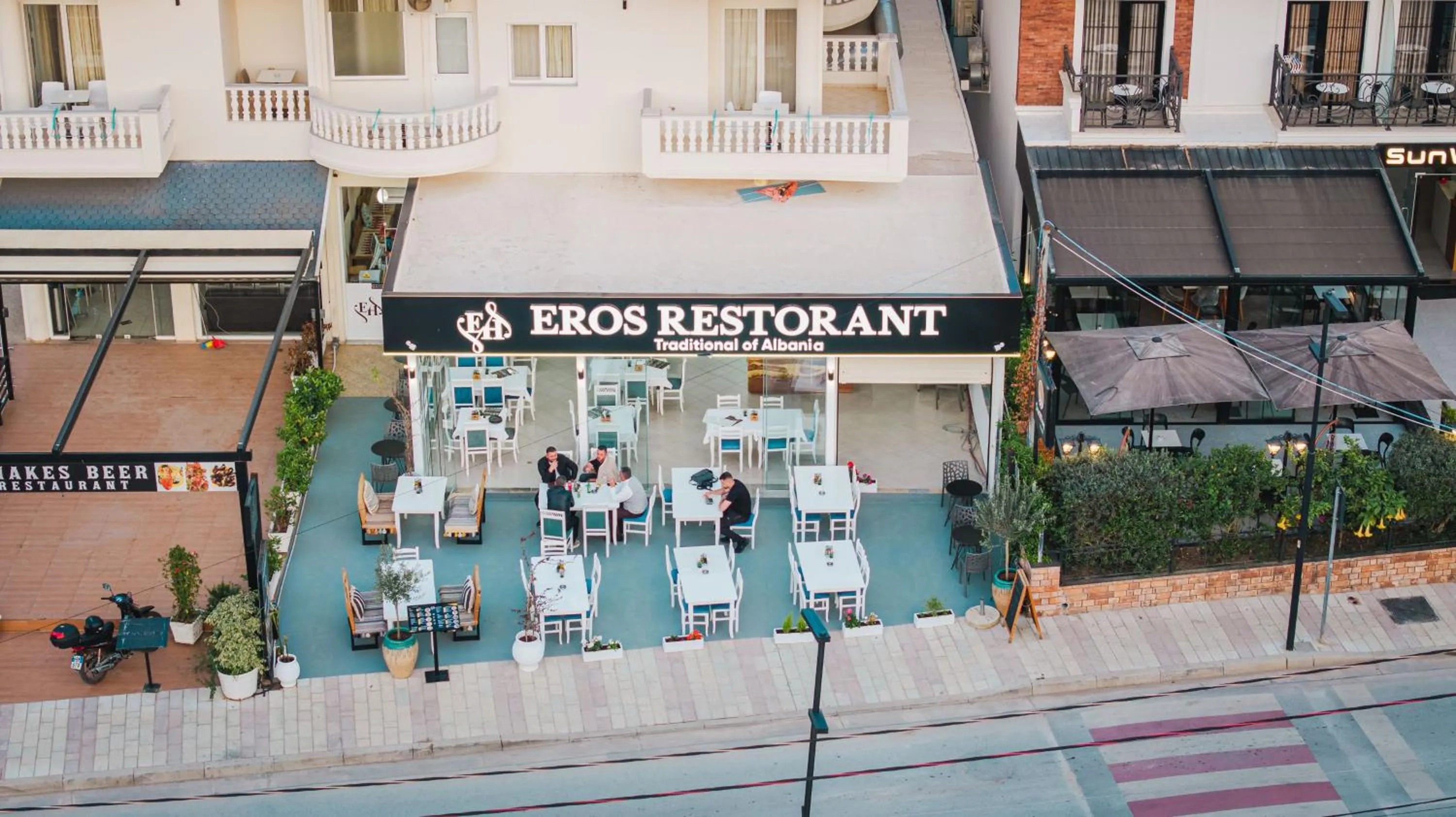 Property building in EROS HOTEL Ksamil