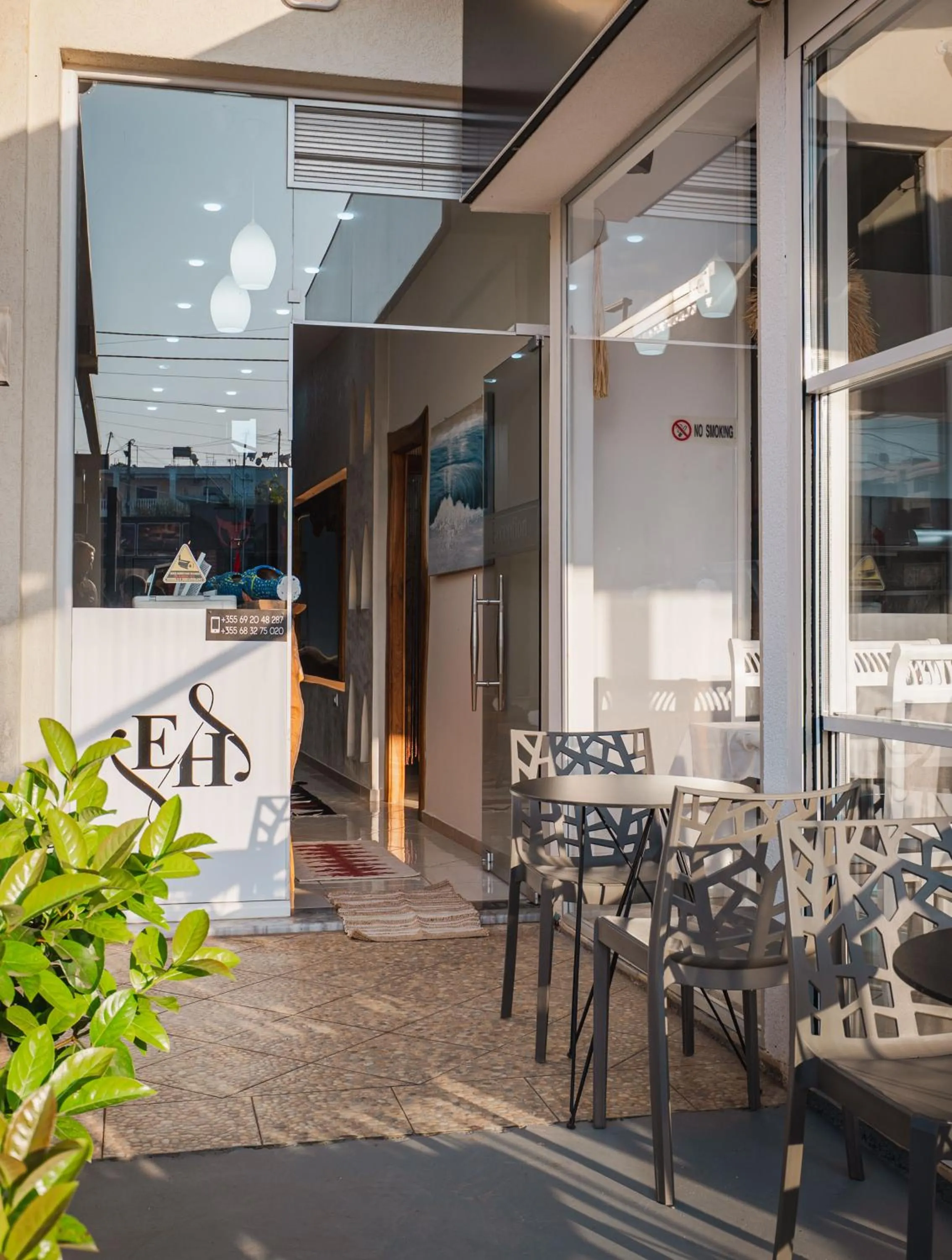 Restaurant/places to eat in EROS HOTEL Ksamil
