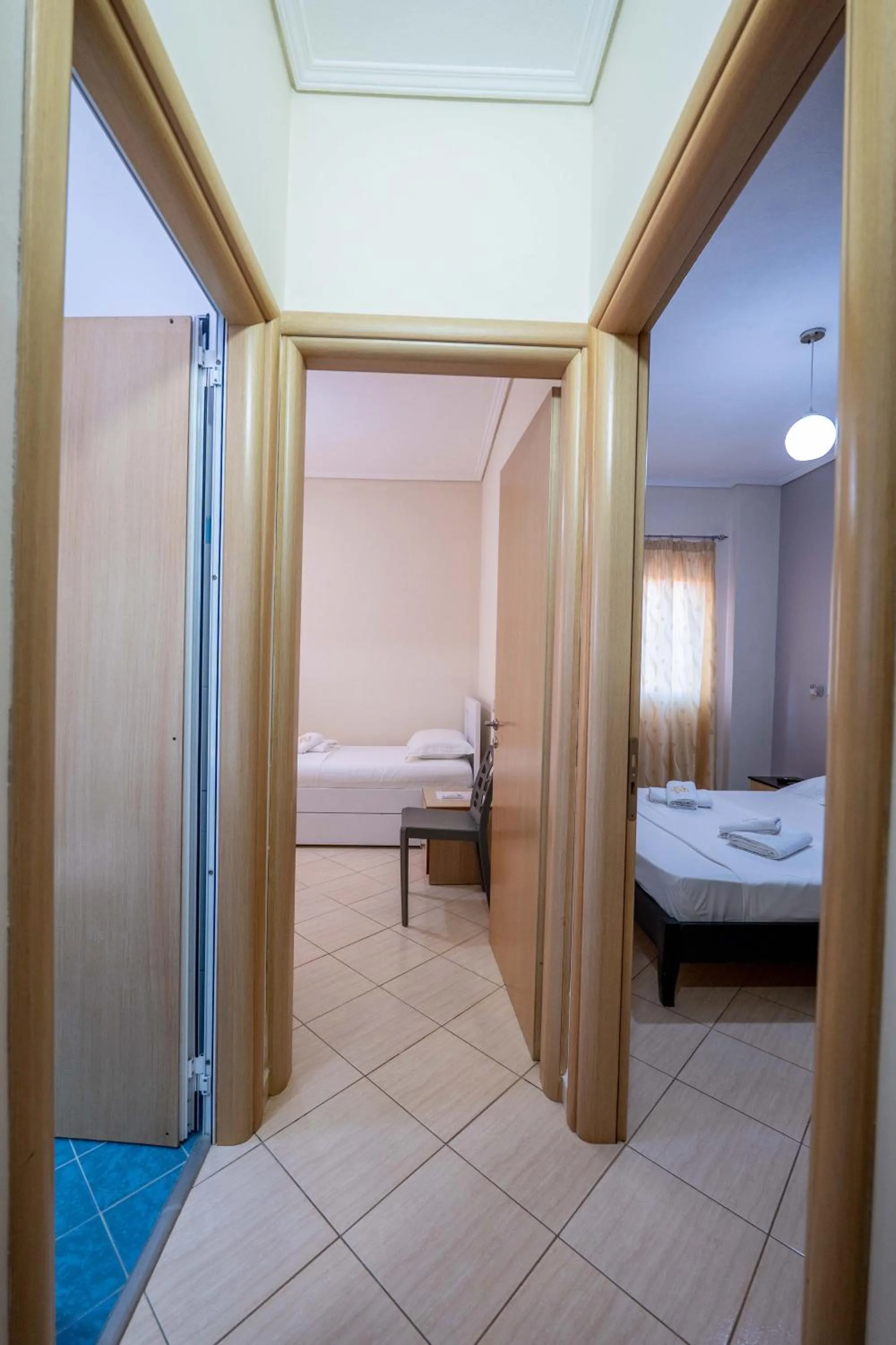 Bed in EROS HOTEL Ksamil