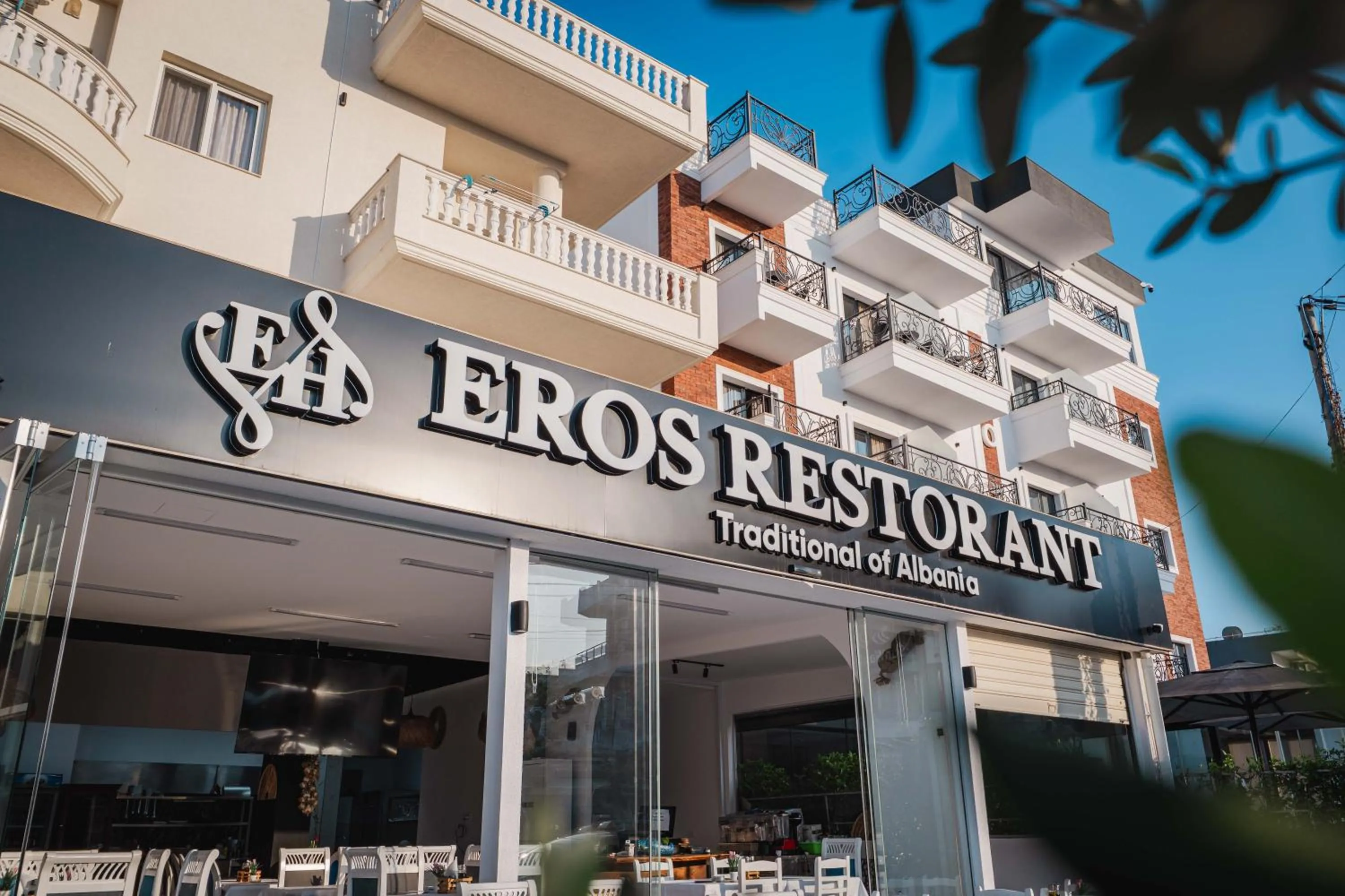 Property building in EROS HOTEL Ksamil