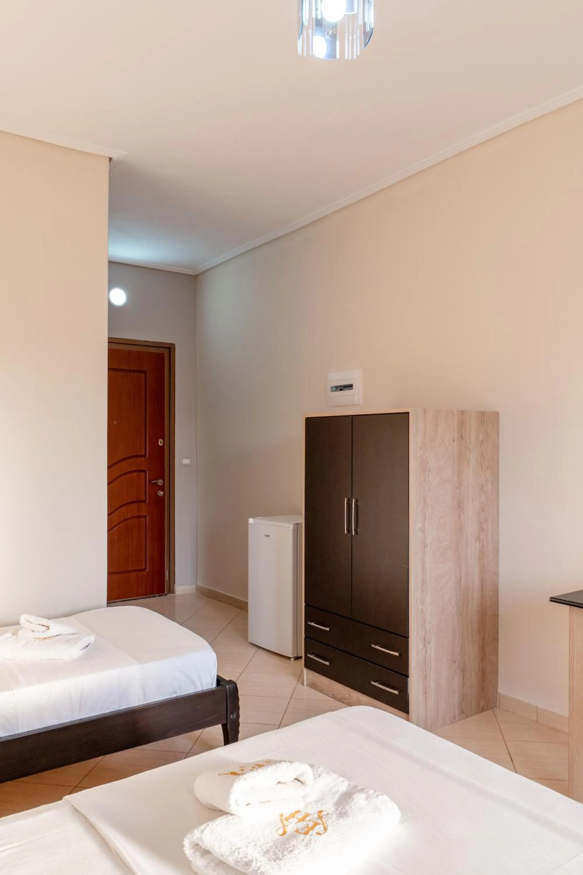 Bed in EROS HOTEL Ksamil