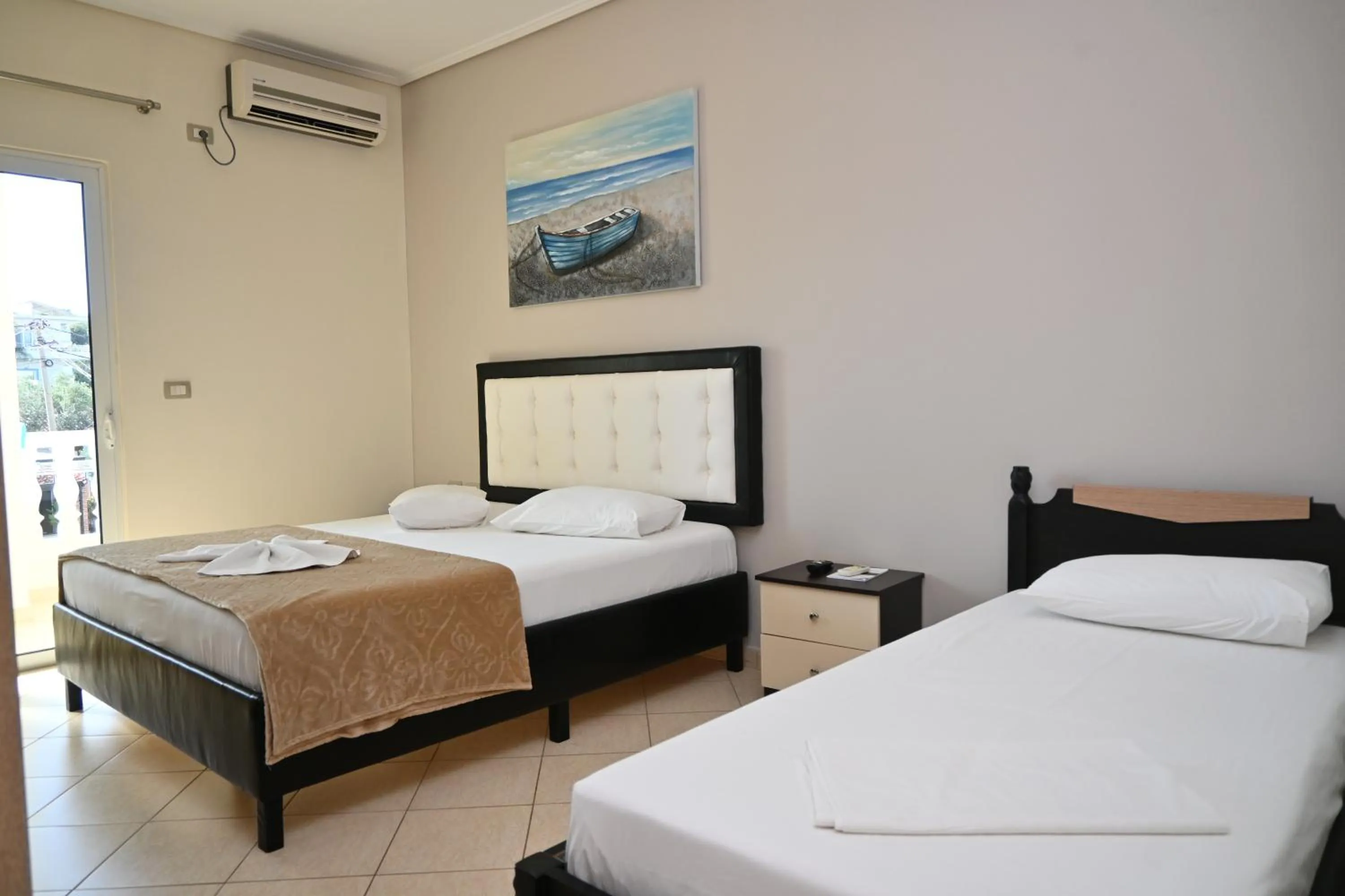 Photo of the whole room, Bed in EROS HOTEL Ksamil
