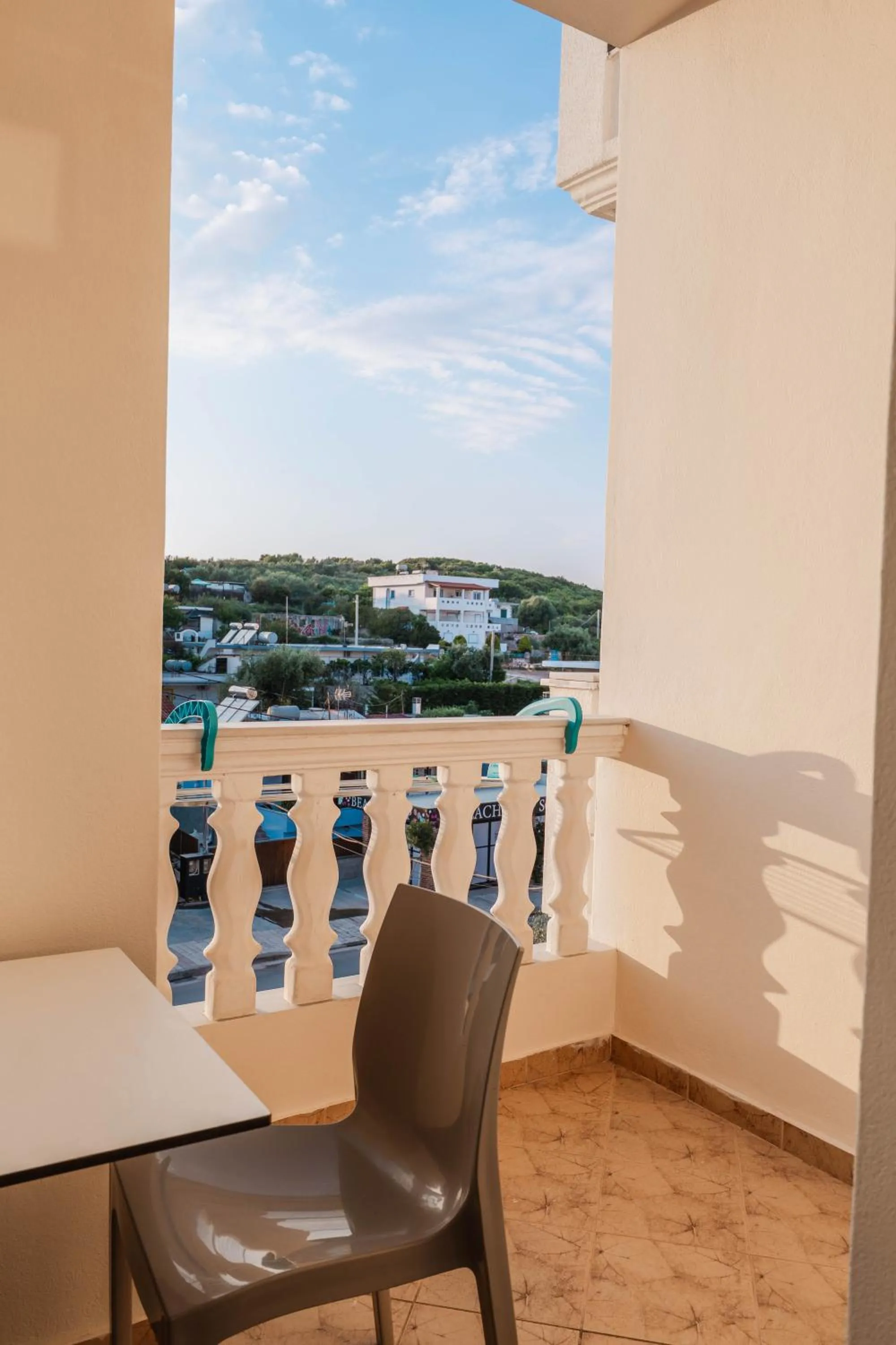 Balcony/Terrace in EROS HOTEL Ksamil
