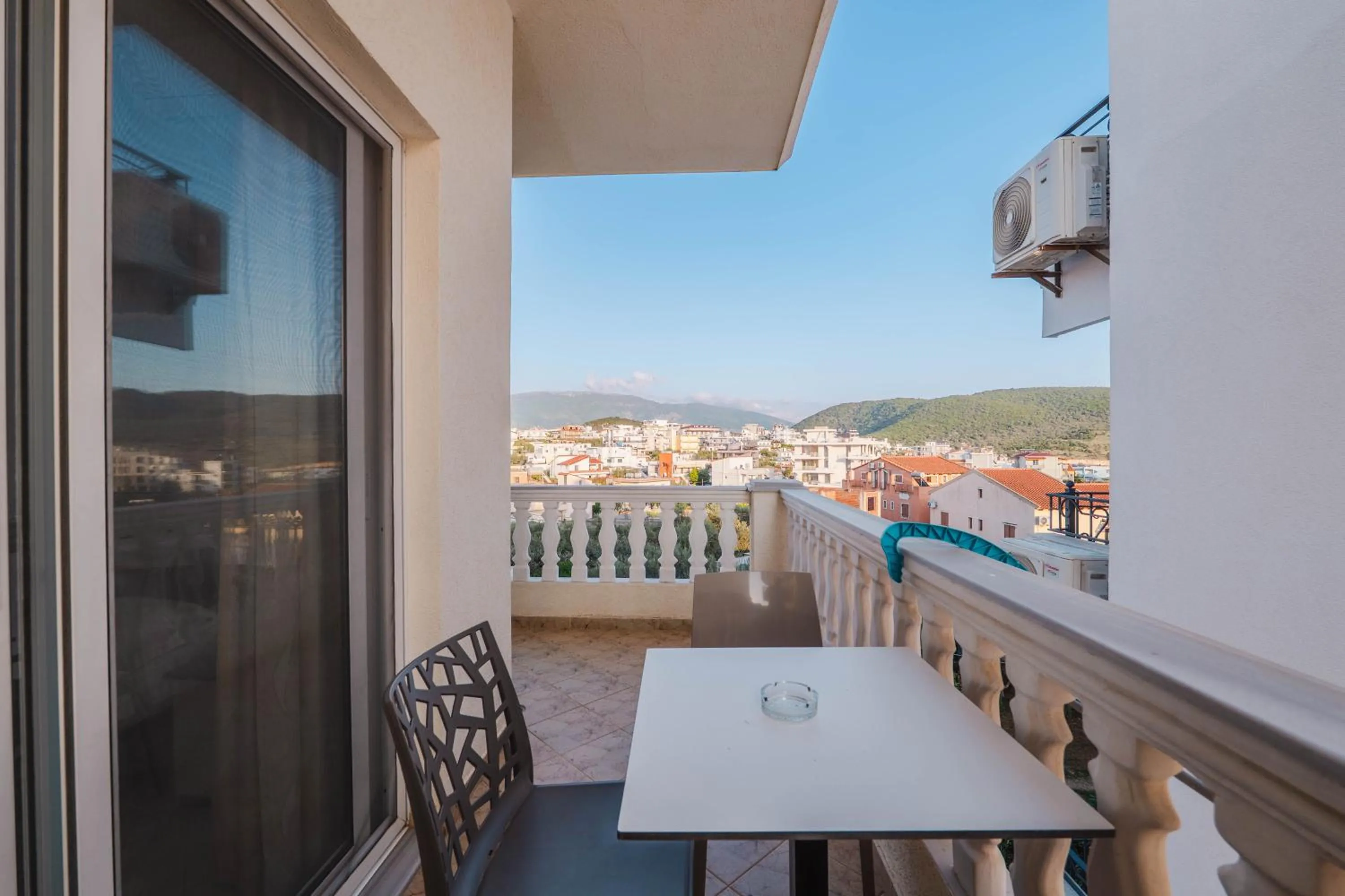 Balcony/Terrace in EROS HOTEL Ksamil
