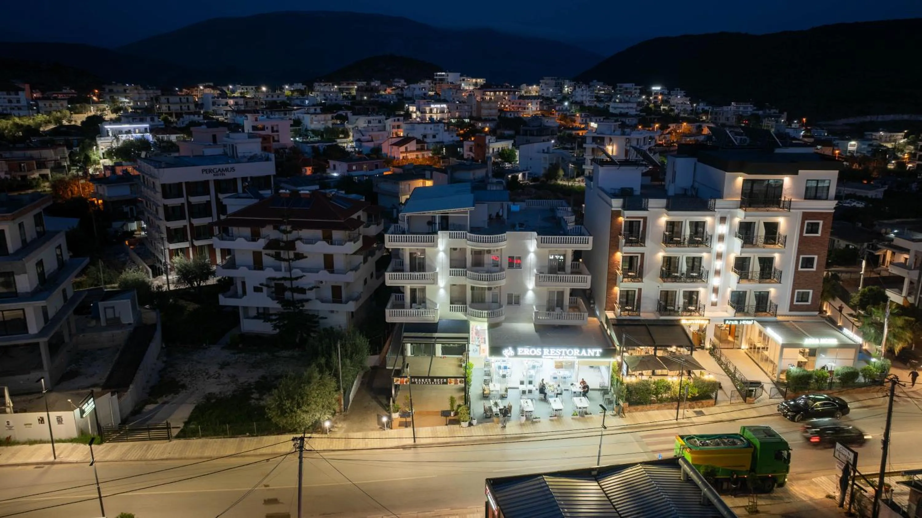 Property building in EROS HOTEL Ksamil