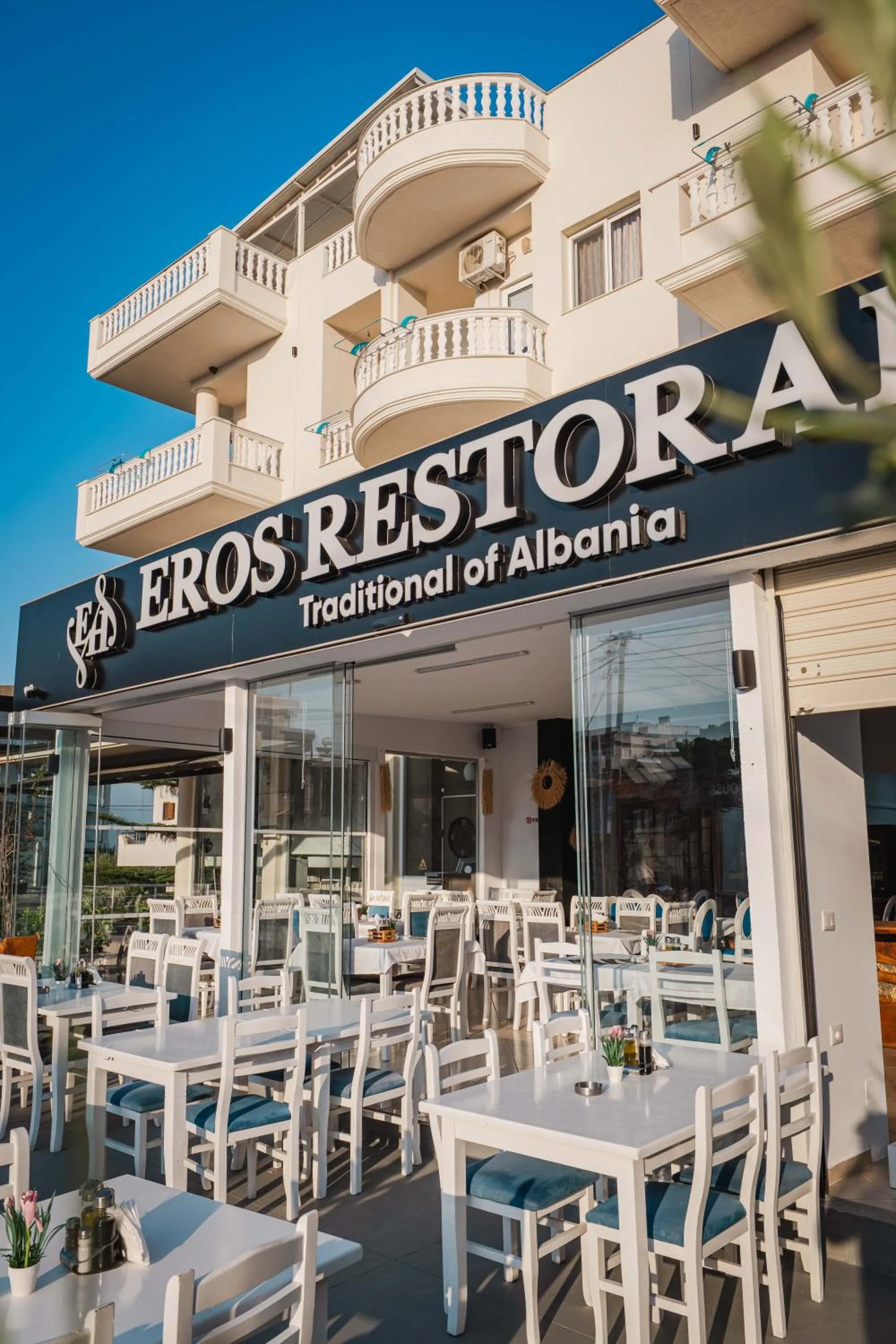 Property building in EROS HOTEL Ksamil