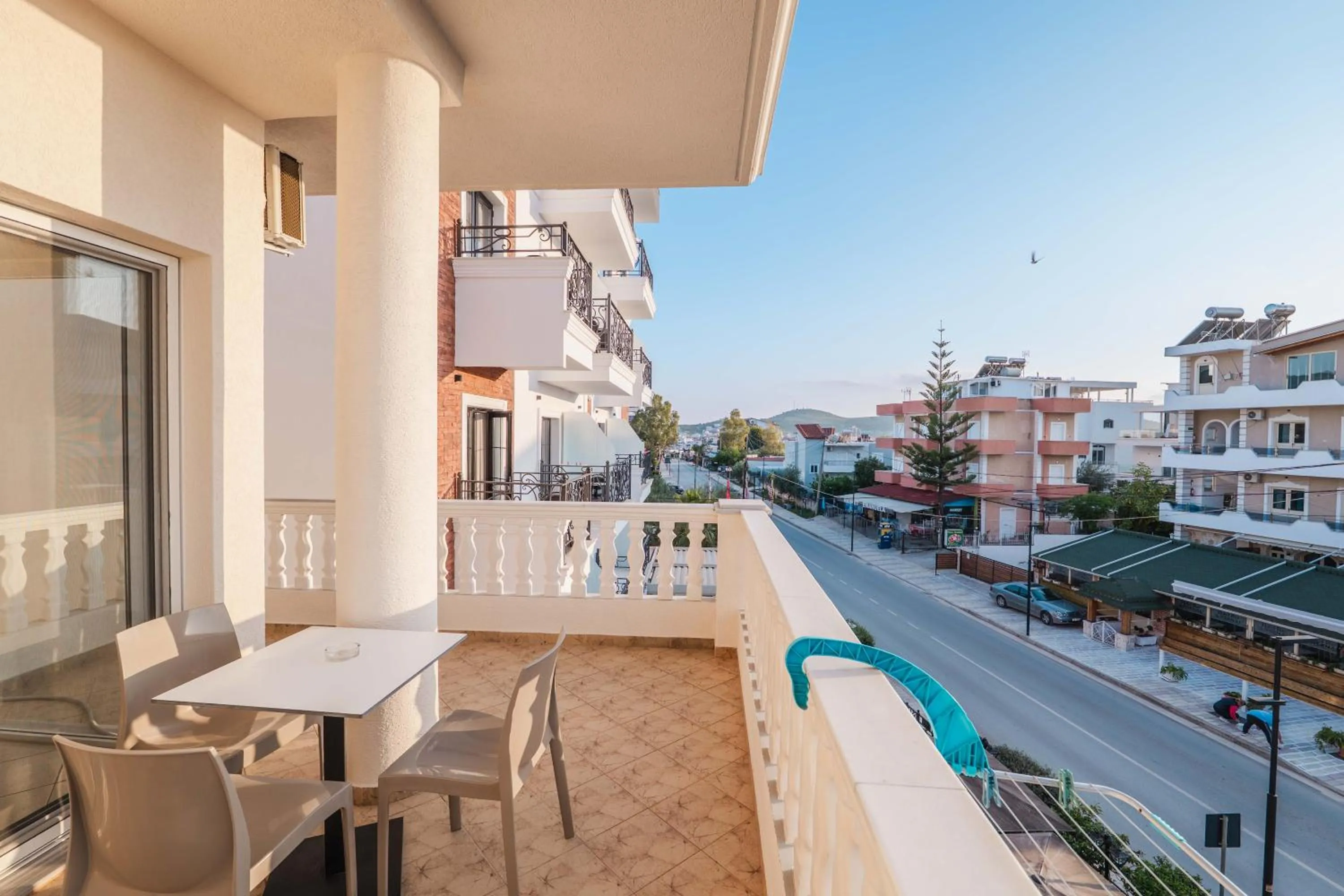 Balcony/Terrace in EROS HOTEL Ksamil