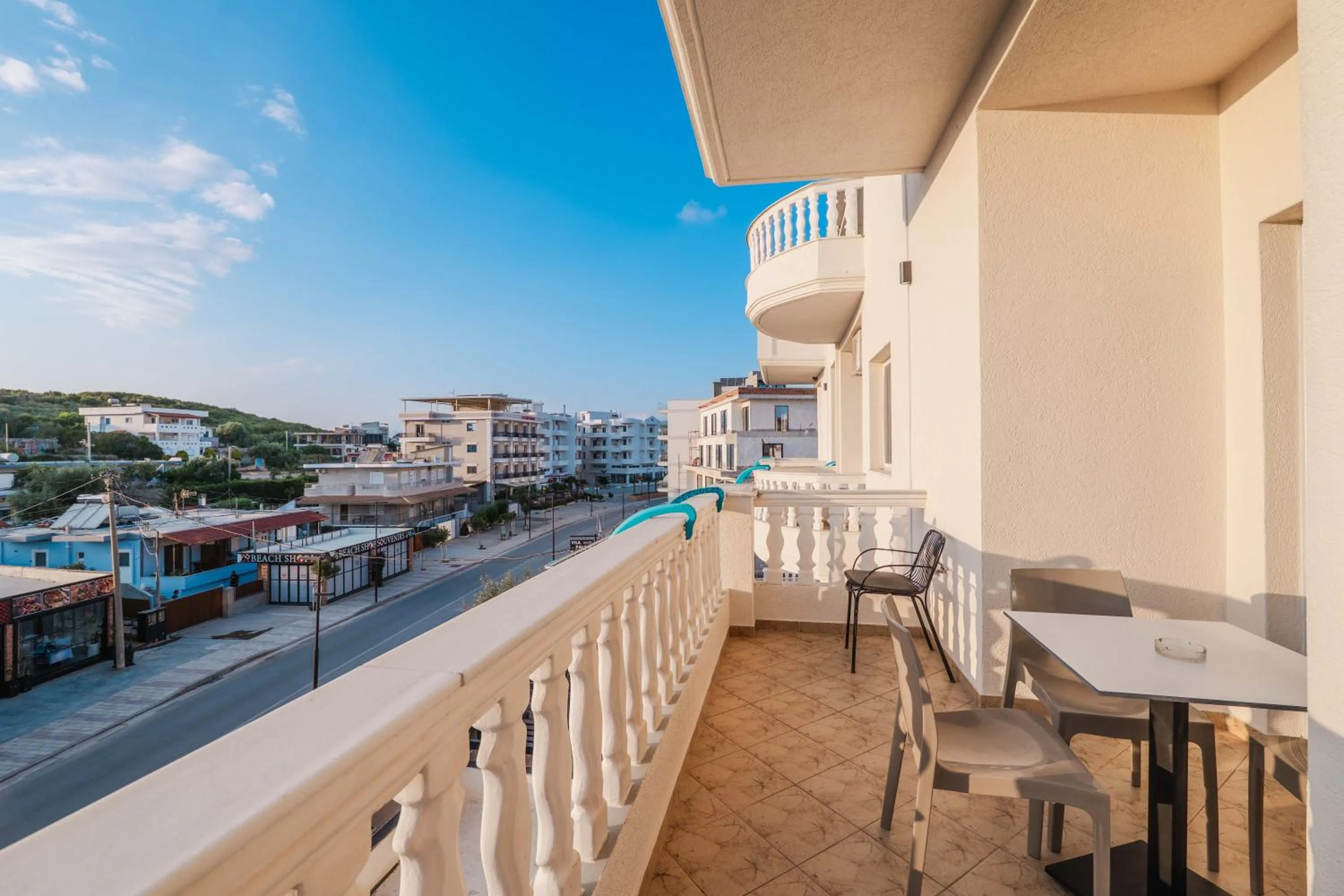 Balcony/Terrace in EROS HOTEL Ksamil