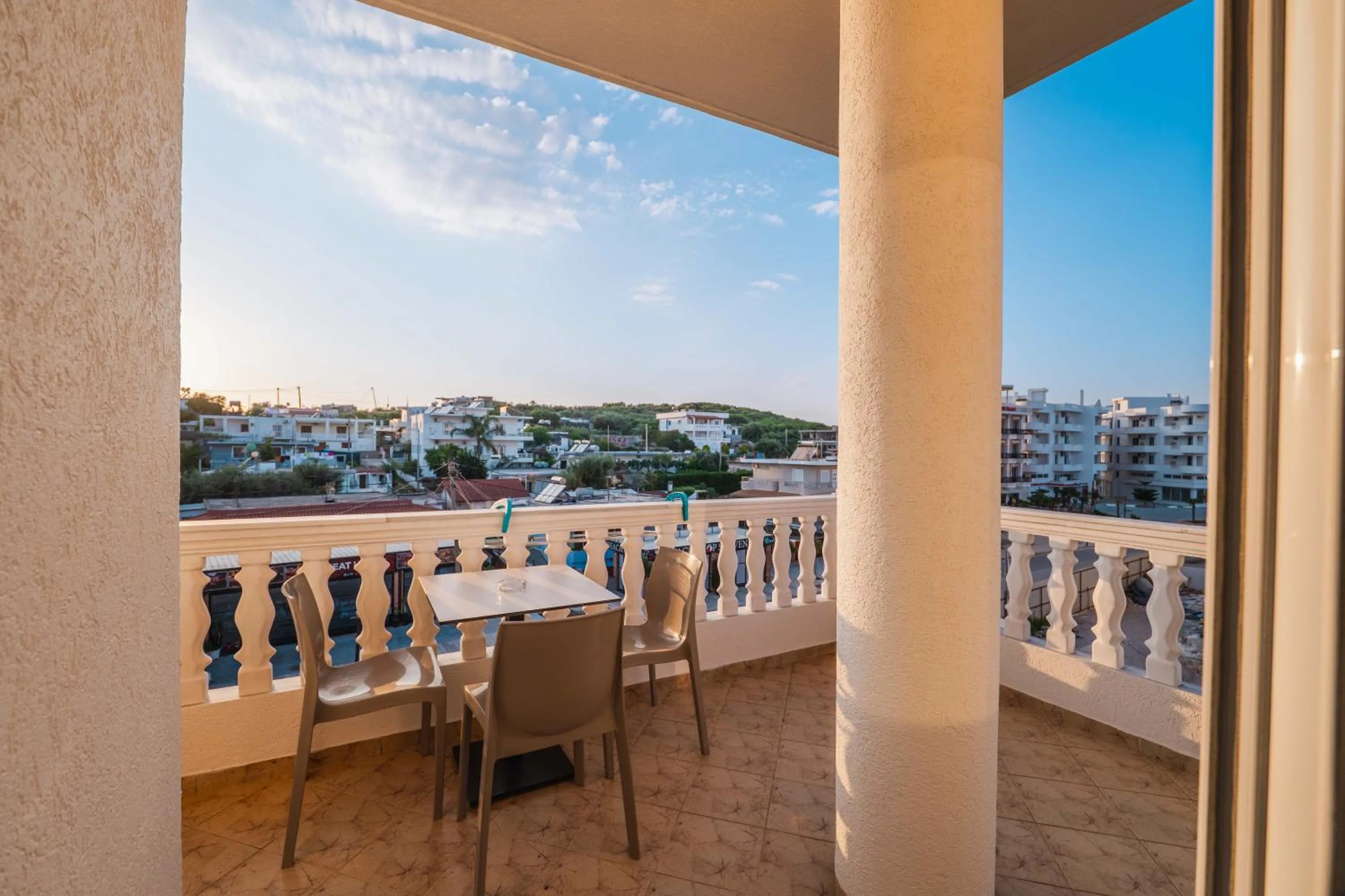 Balcony/Terrace in EROS HOTEL Ksamil