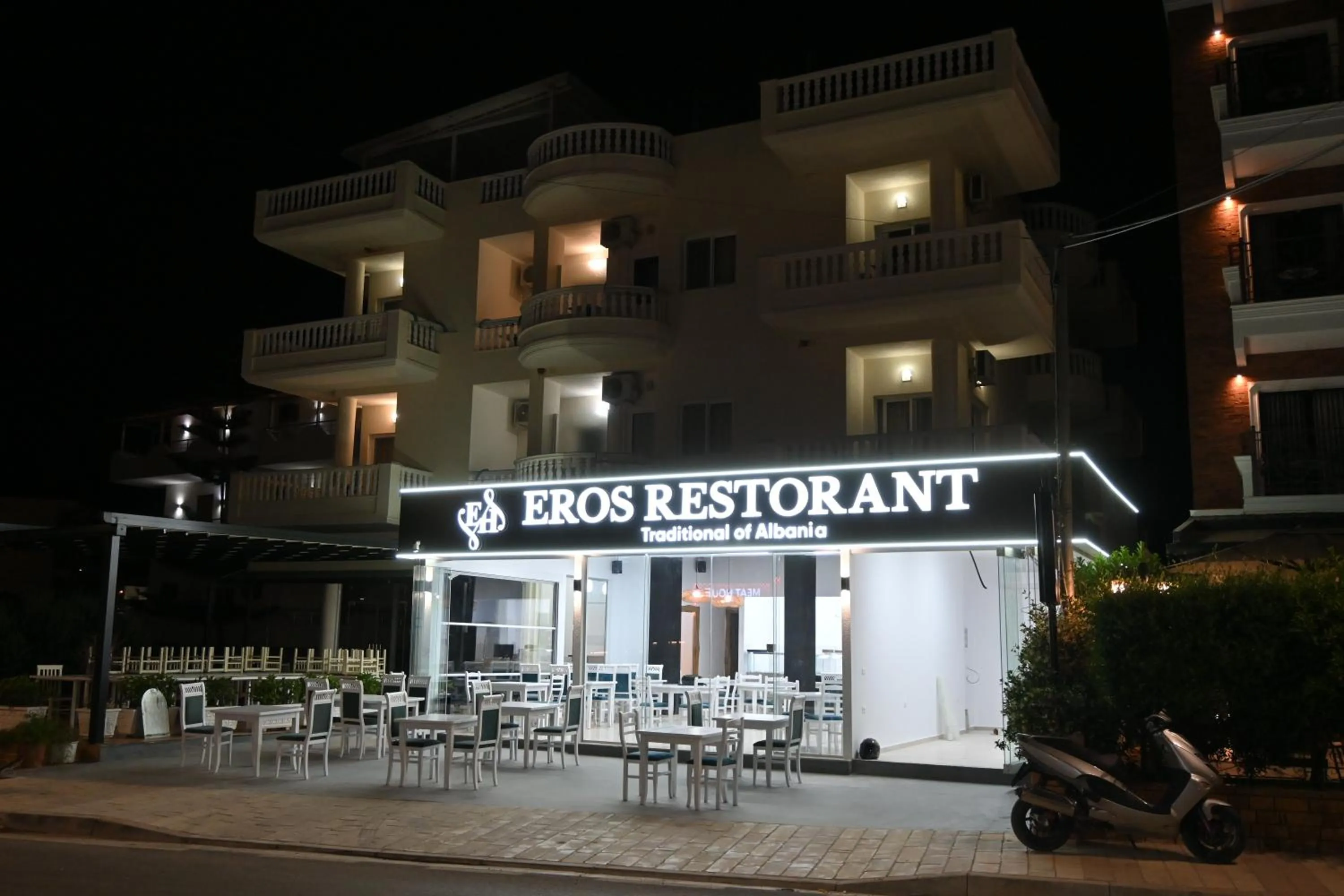 Property building in EROS HOTEL Ksamil