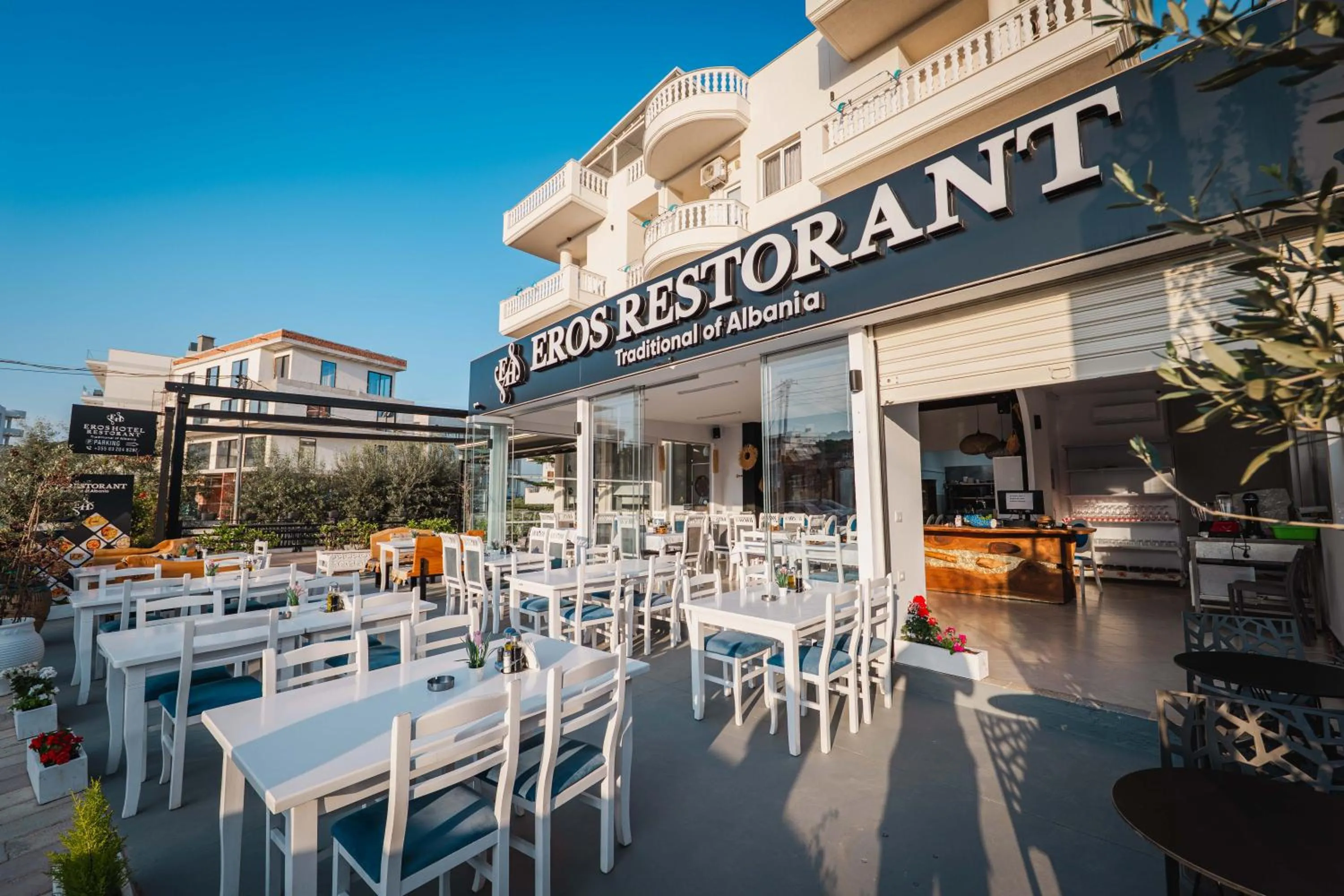 Property building in EROS HOTEL Ksamil