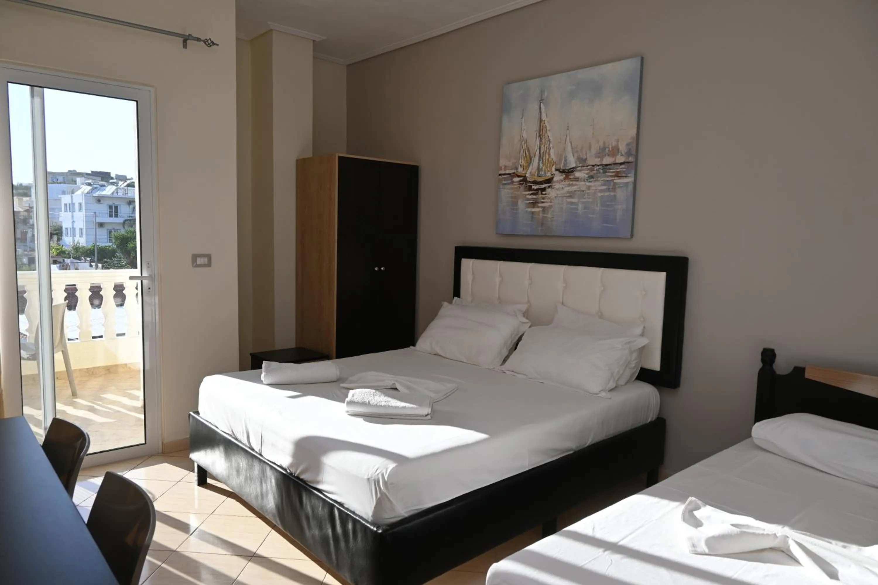 Photo of the whole room, Bed in EROS HOTEL Ksamil