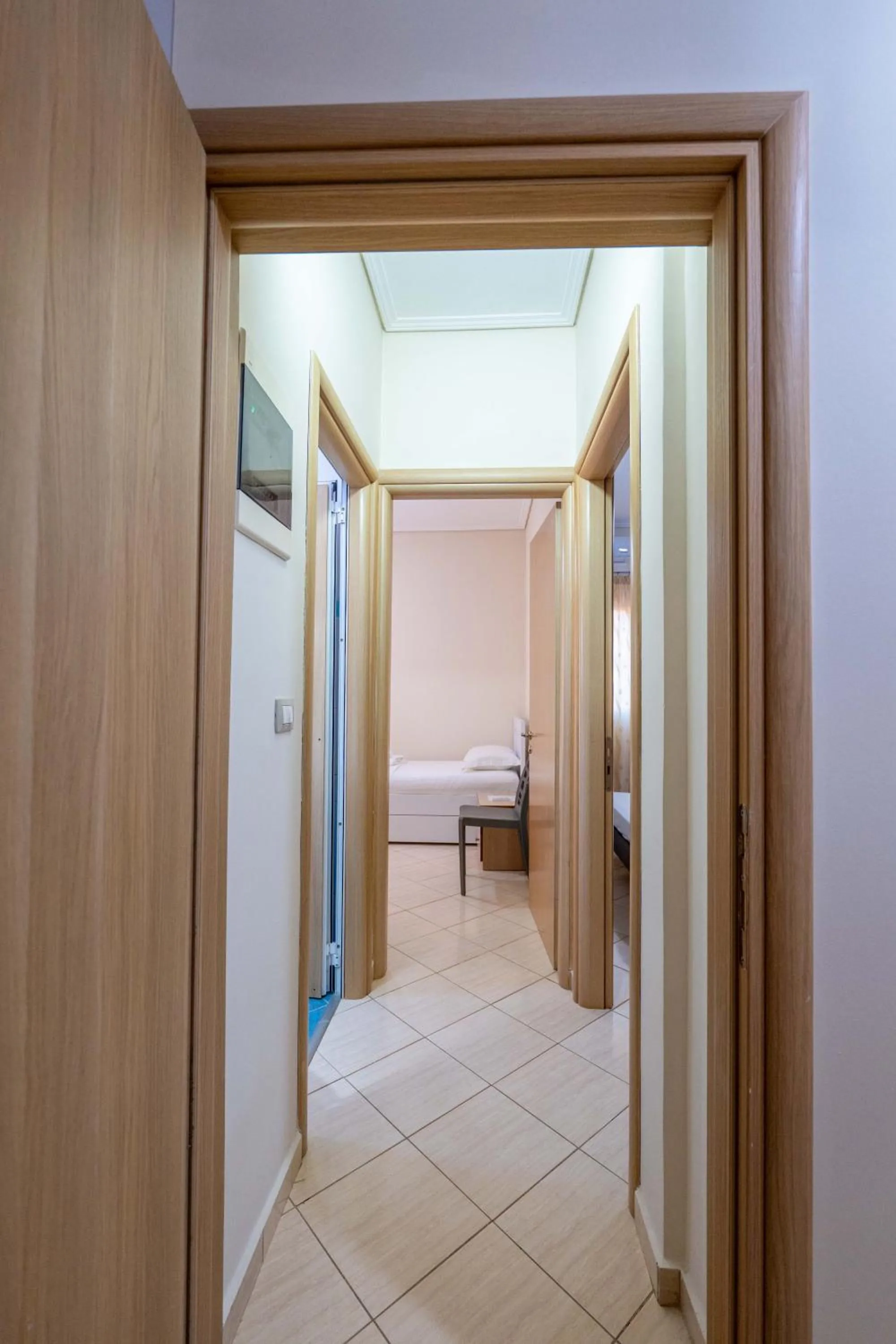 Bed in EROS HOTEL Ksamil