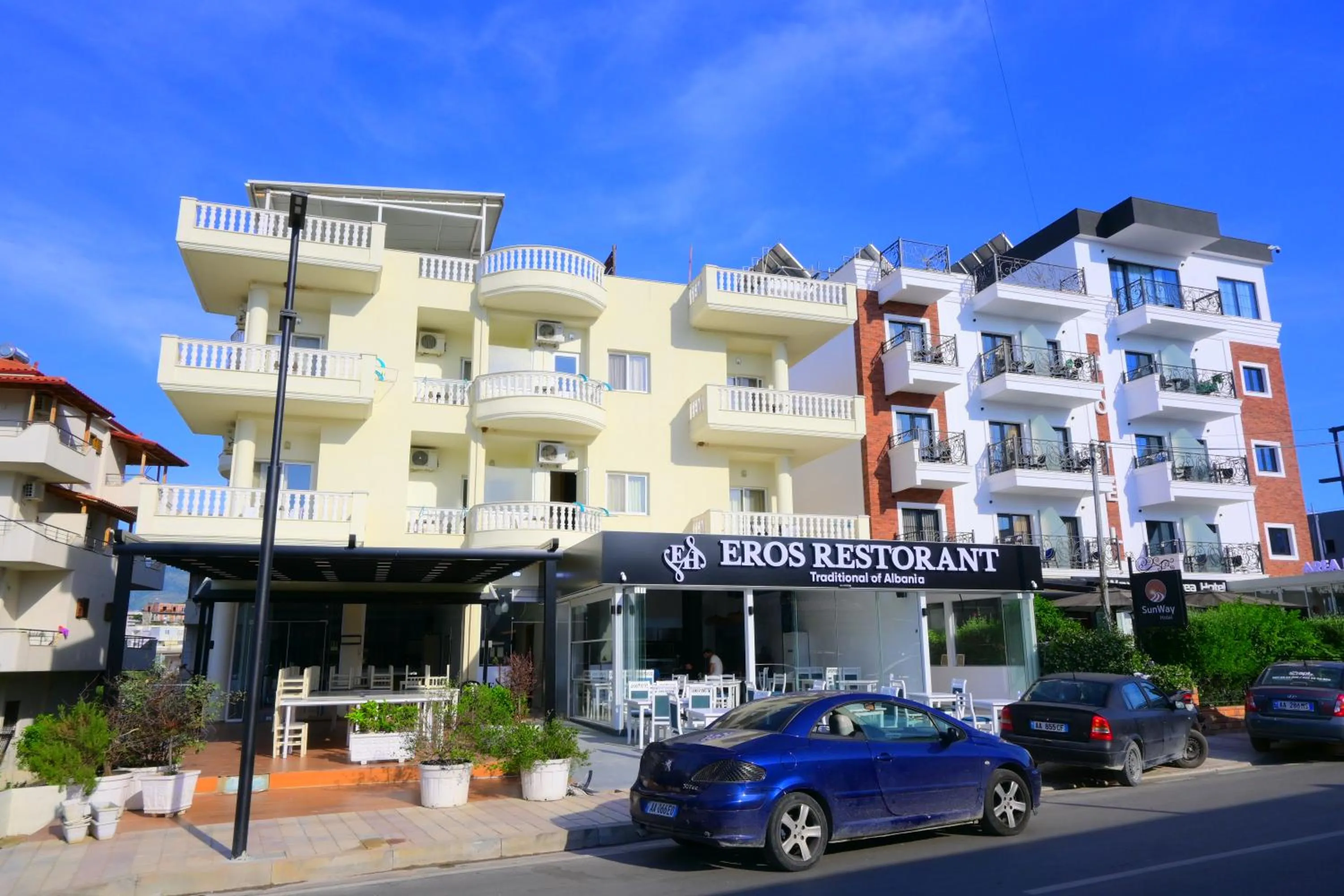 Property building in EROS HOTEL Ksamil