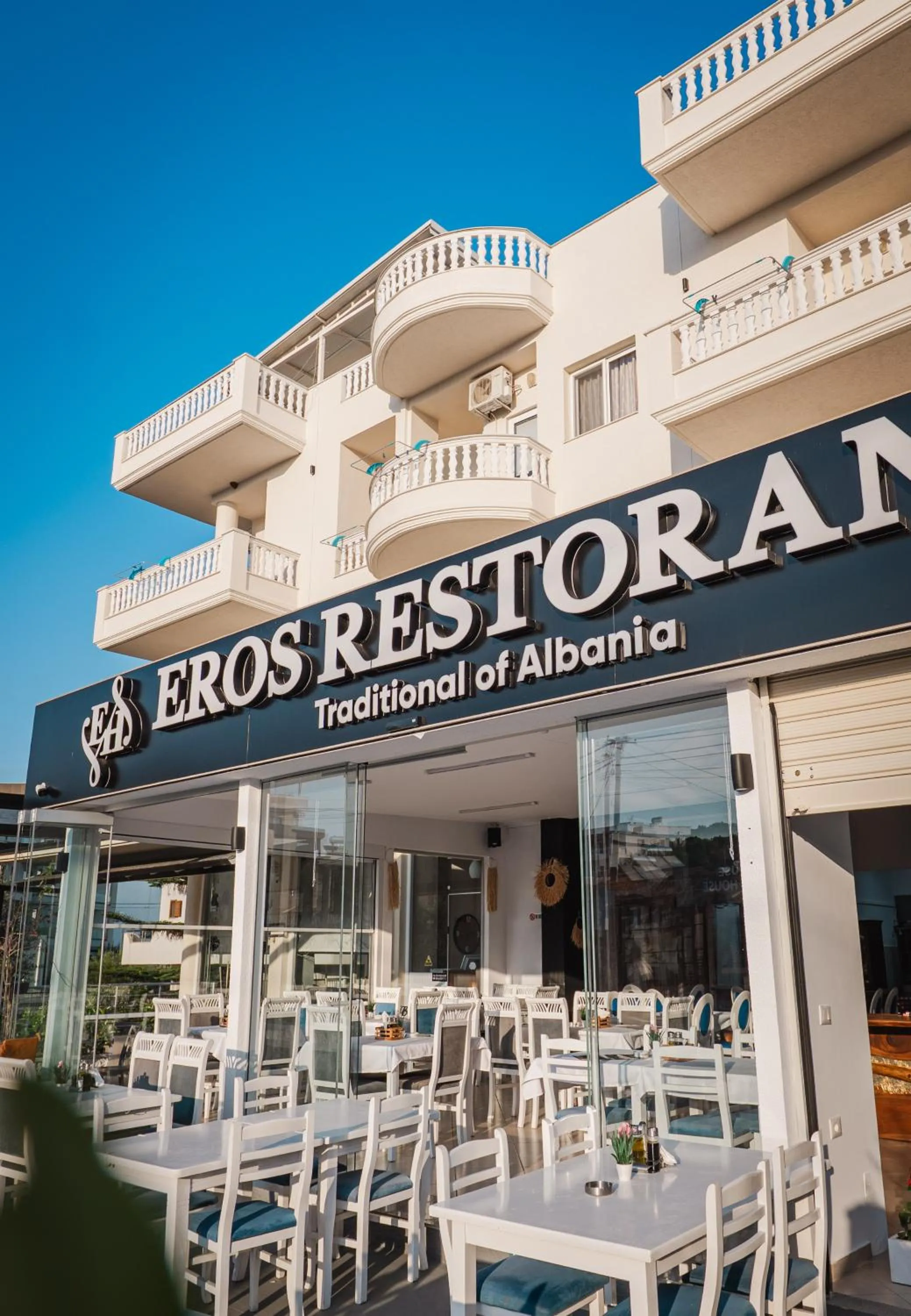 Property building in EROS HOTEL Ksamil