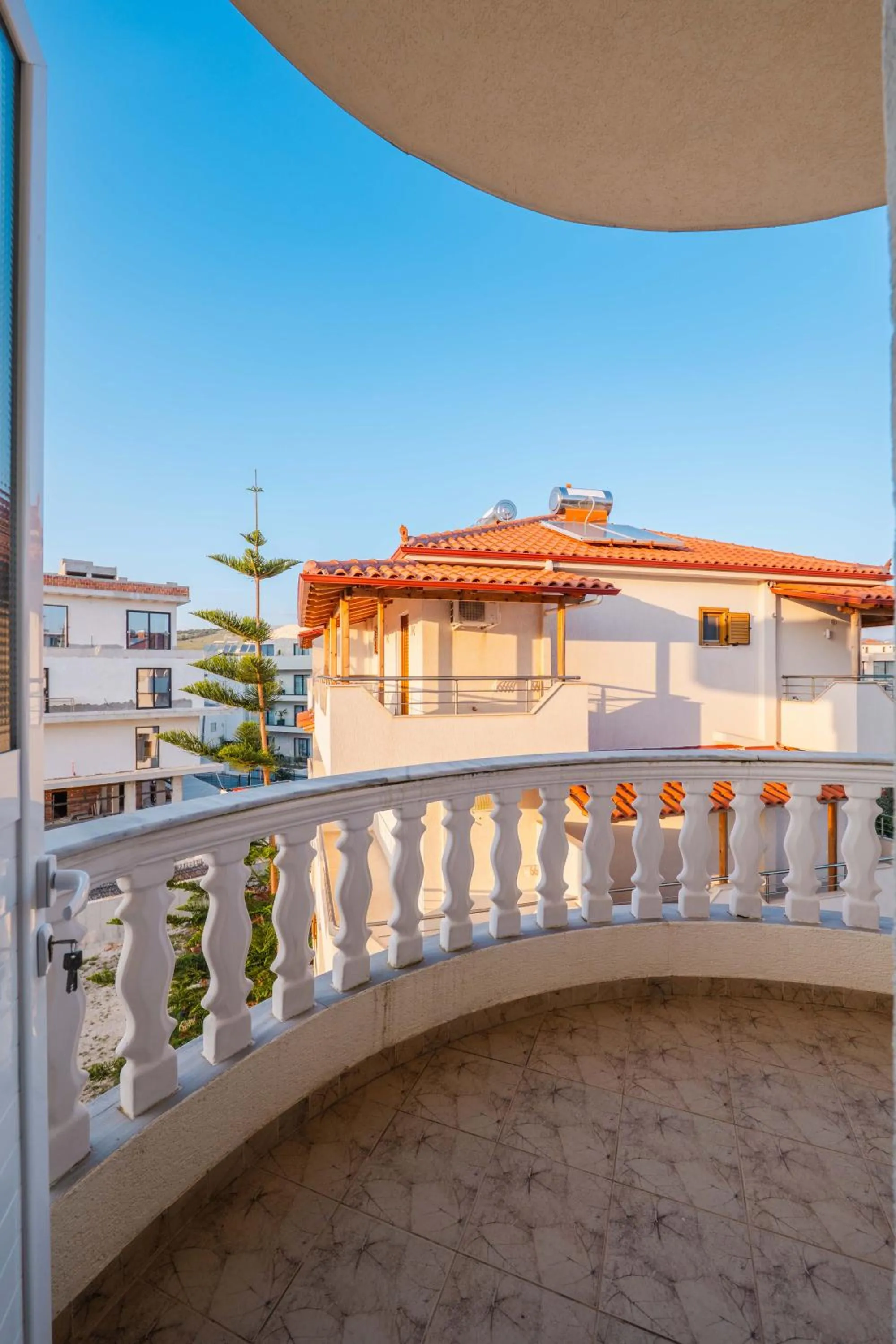 Balcony/Terrace in EROS HOTEL Ksamil