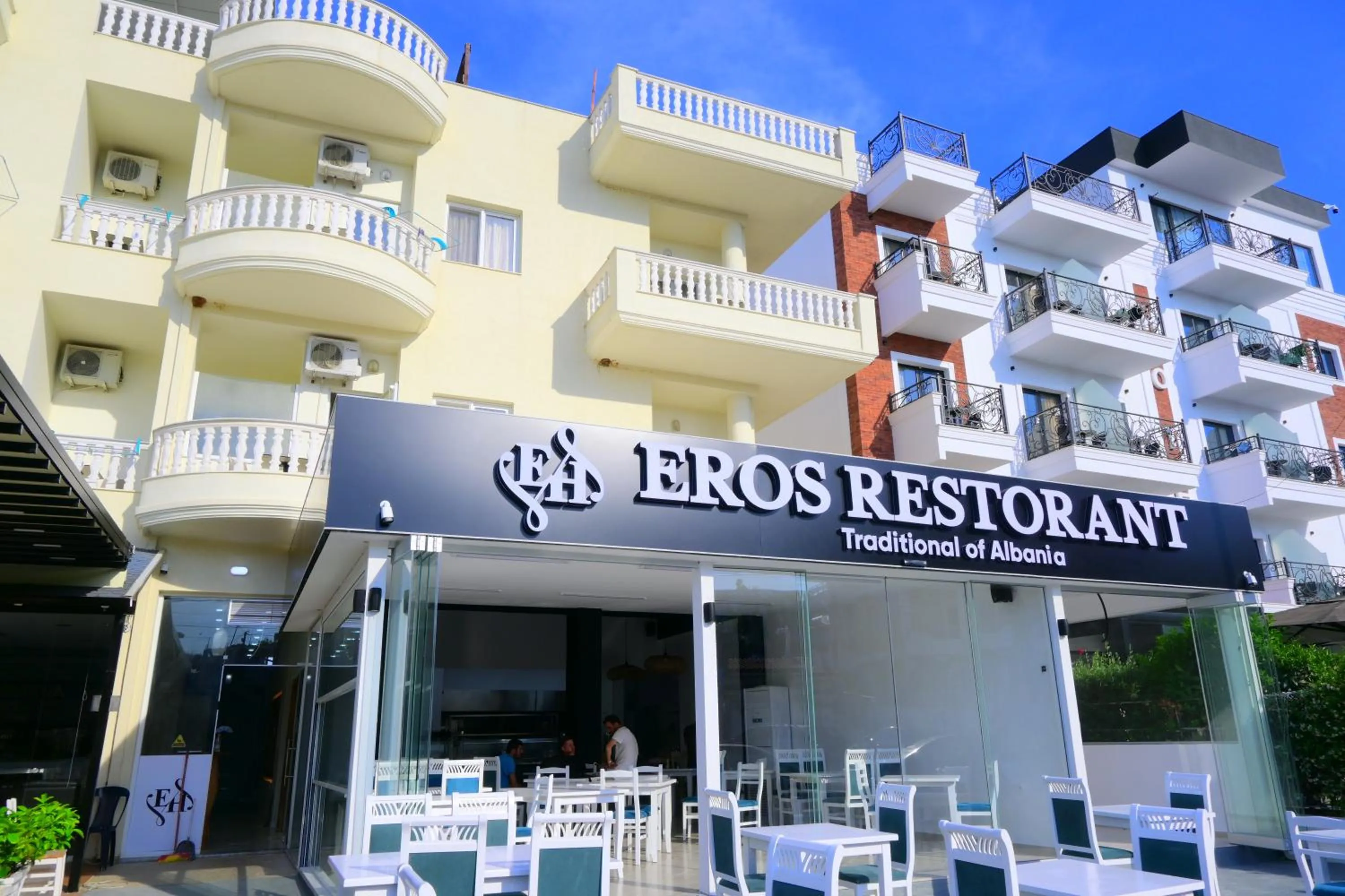 Property building in EROS HOTEL Ksamil