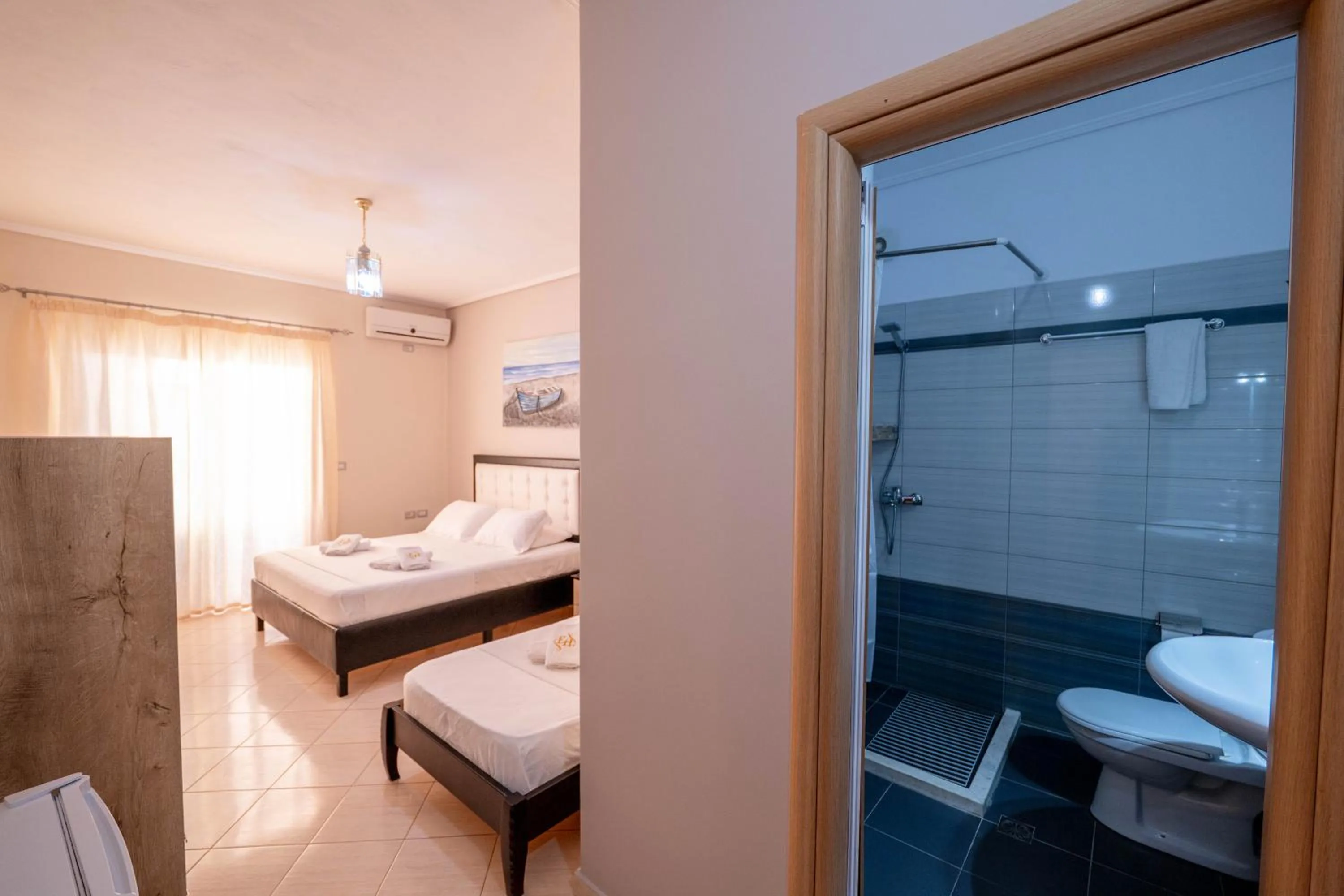 Bedroom, Bed in EROS HOTEL Ksamil