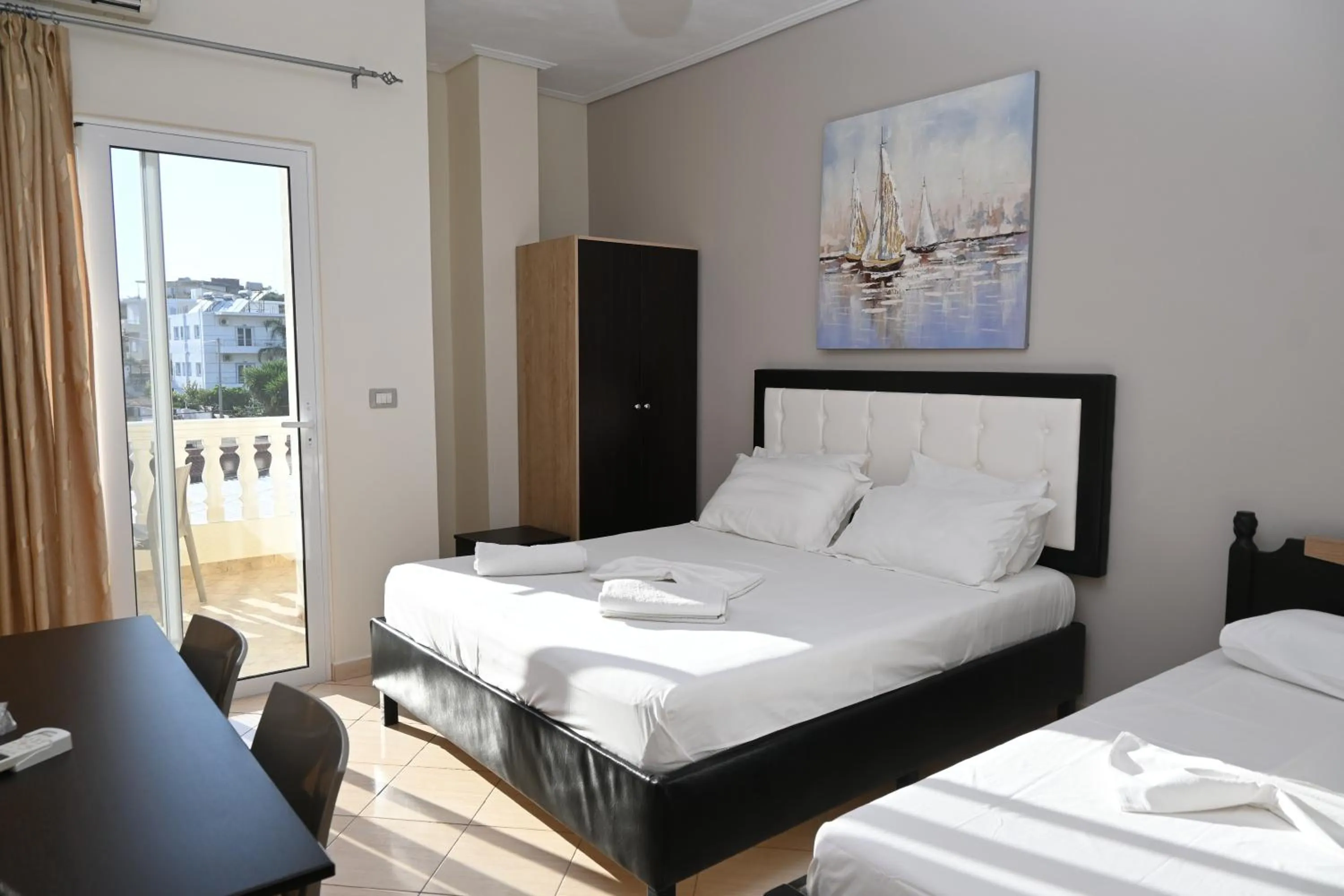 Photo of the whole room, Bed in EROS HOTEL Ksamil