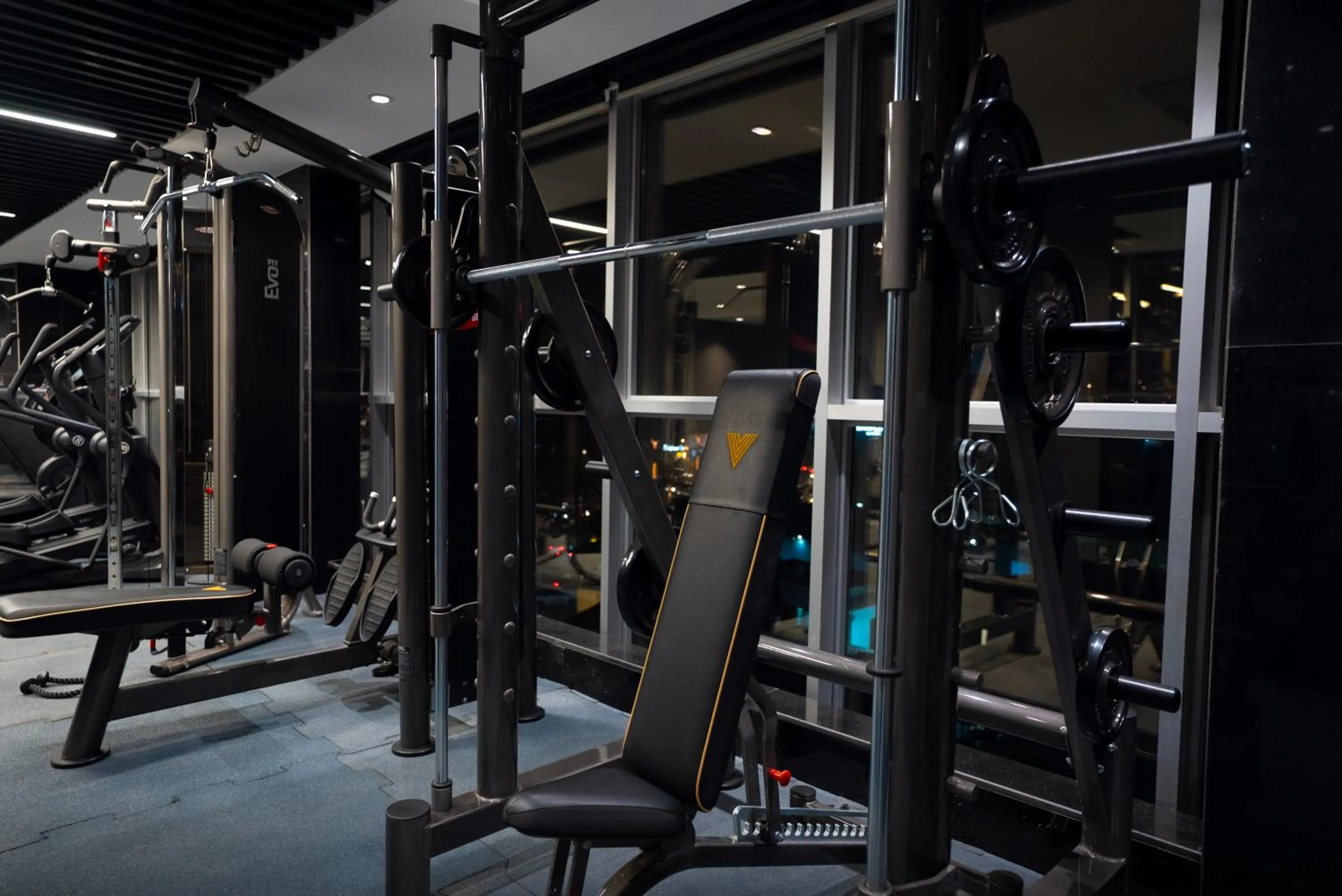 Fitness centre/facilities in The V Hotel