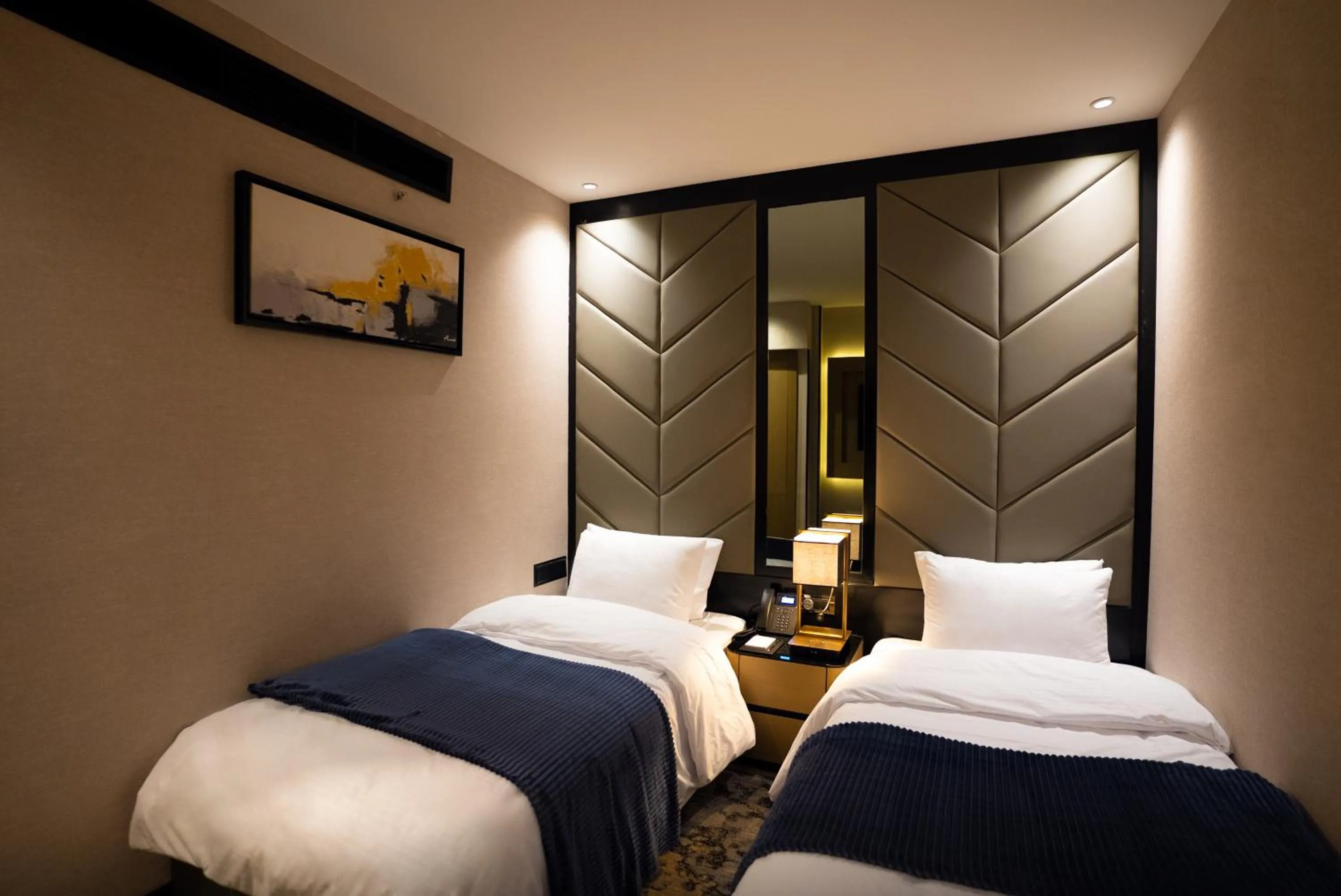 Bed in The V Hotel