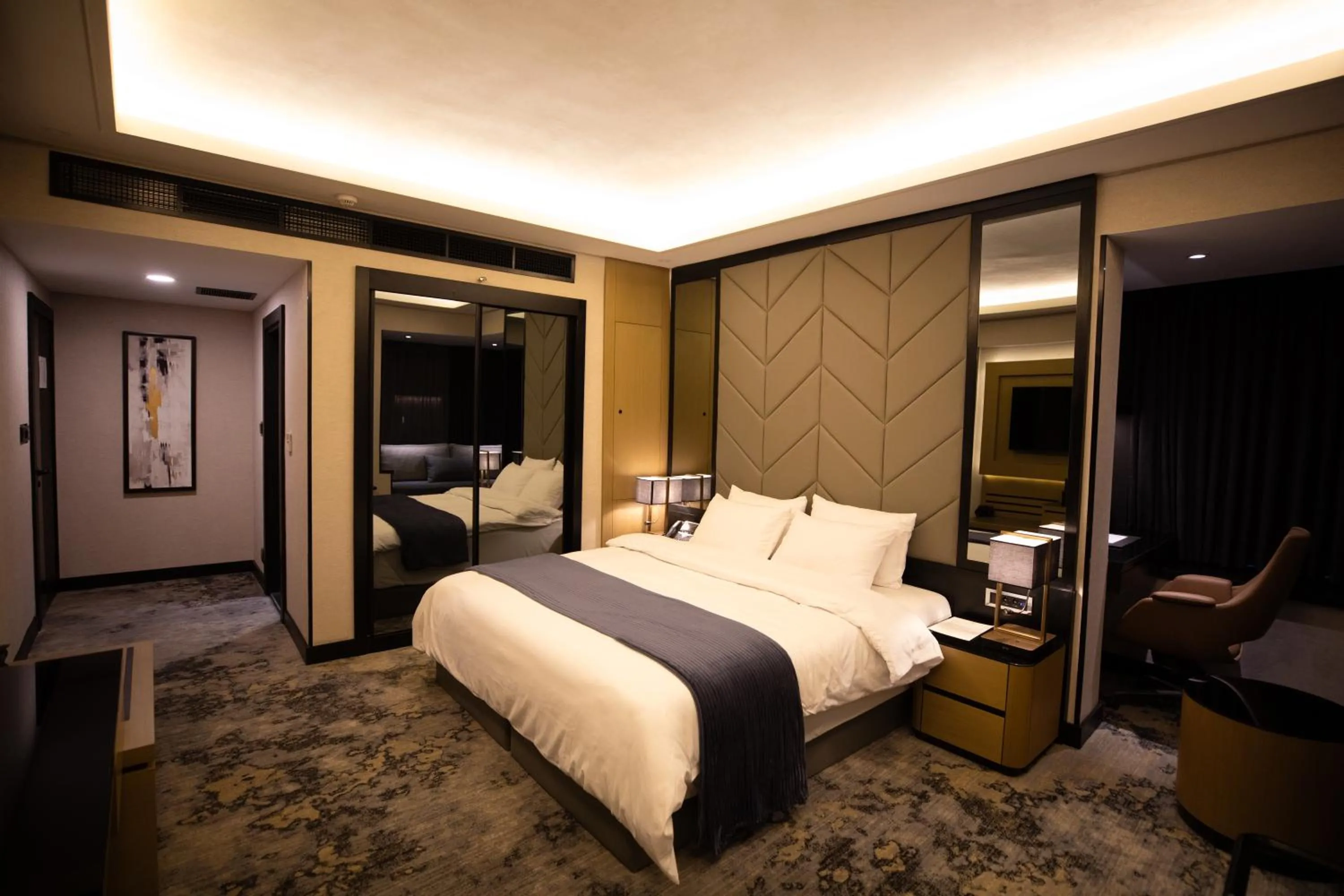 Bed in The V Hotel