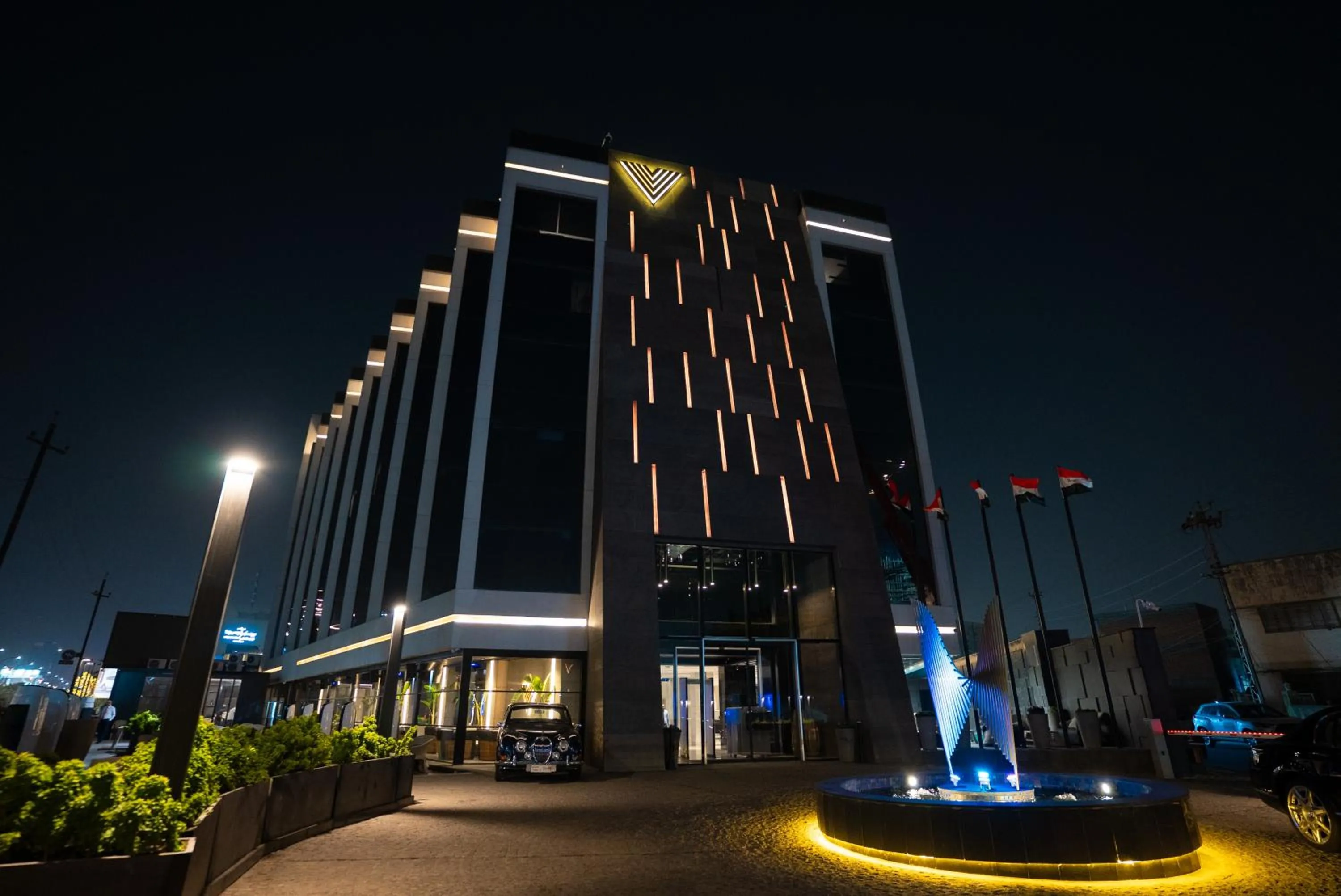 Property building in The V Hotel