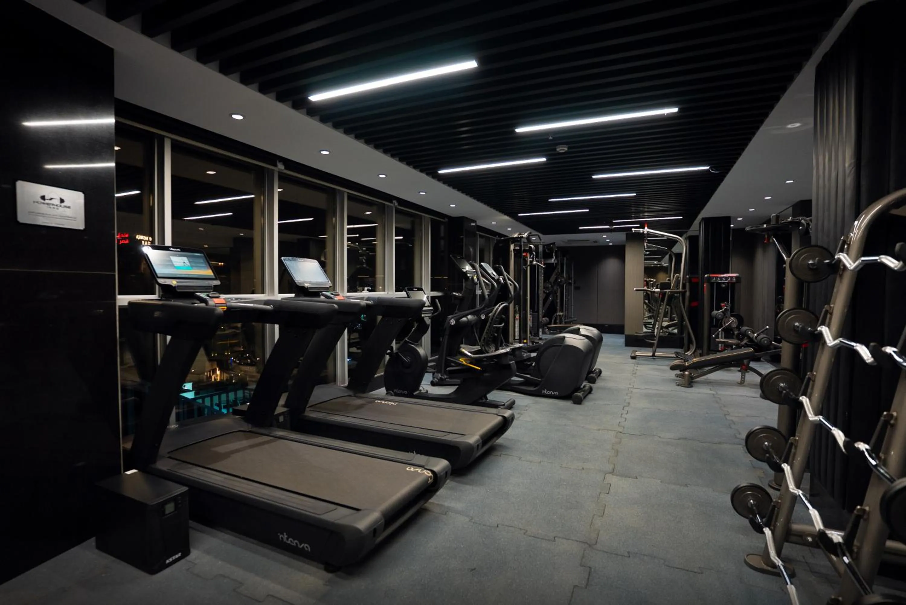 Fitness centre/facilities in The V Hotel