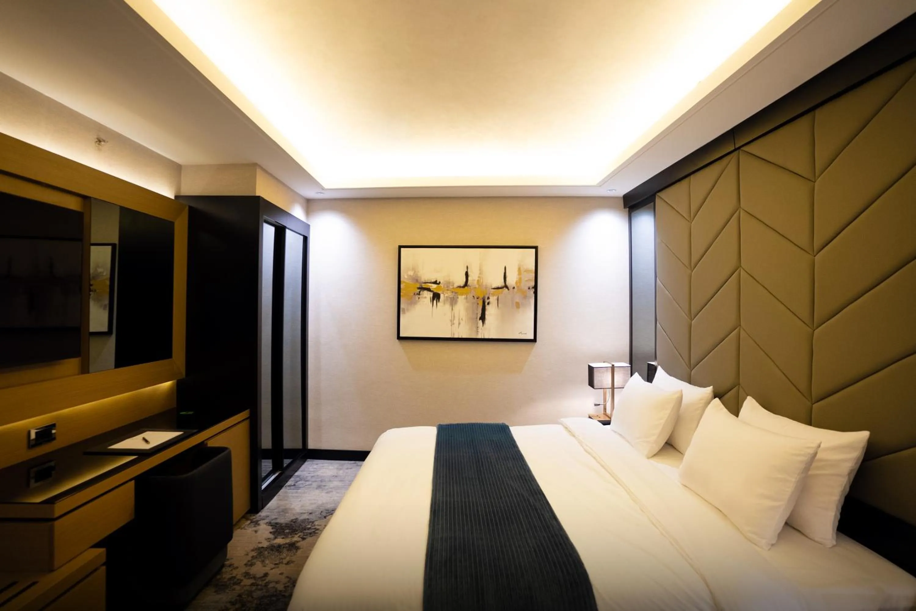 Bed in The V Hotel