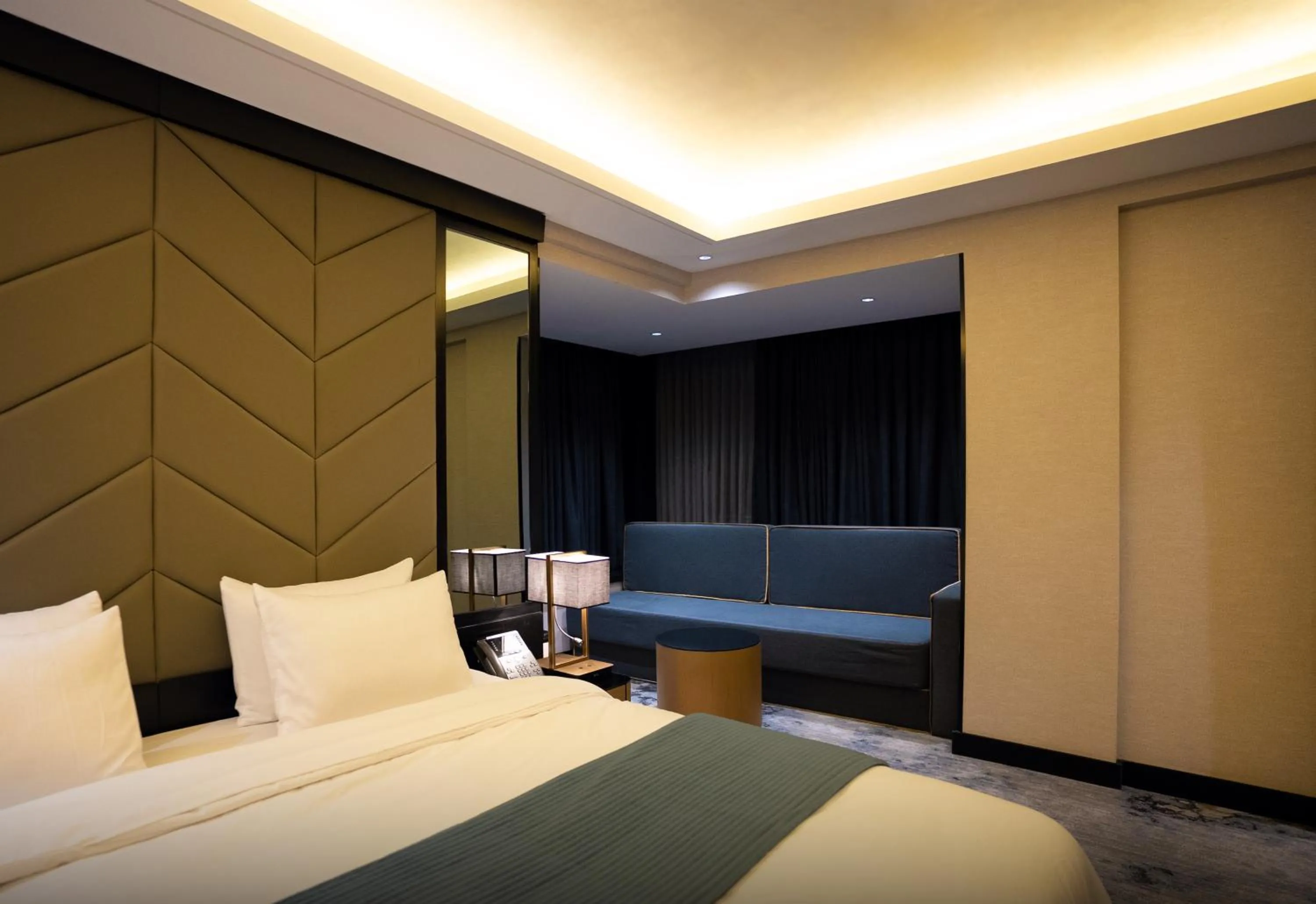 Bed in The V Hotel